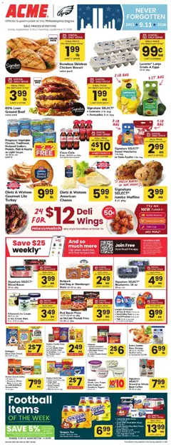 Preview of Acme weekly ads valid from 09/11/2026