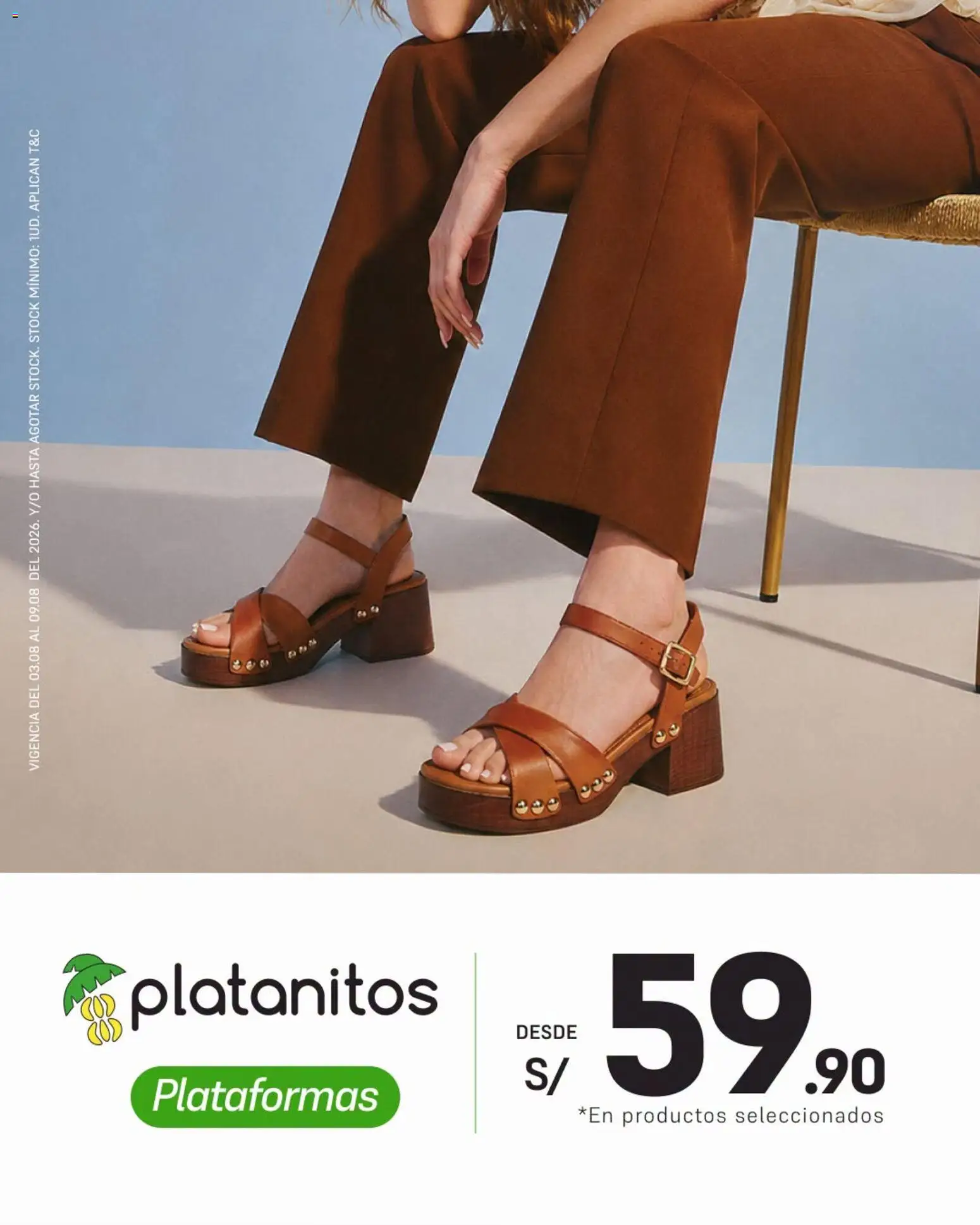 Catálogo Platanitos válido desde 03/08/2026 | Página: 1