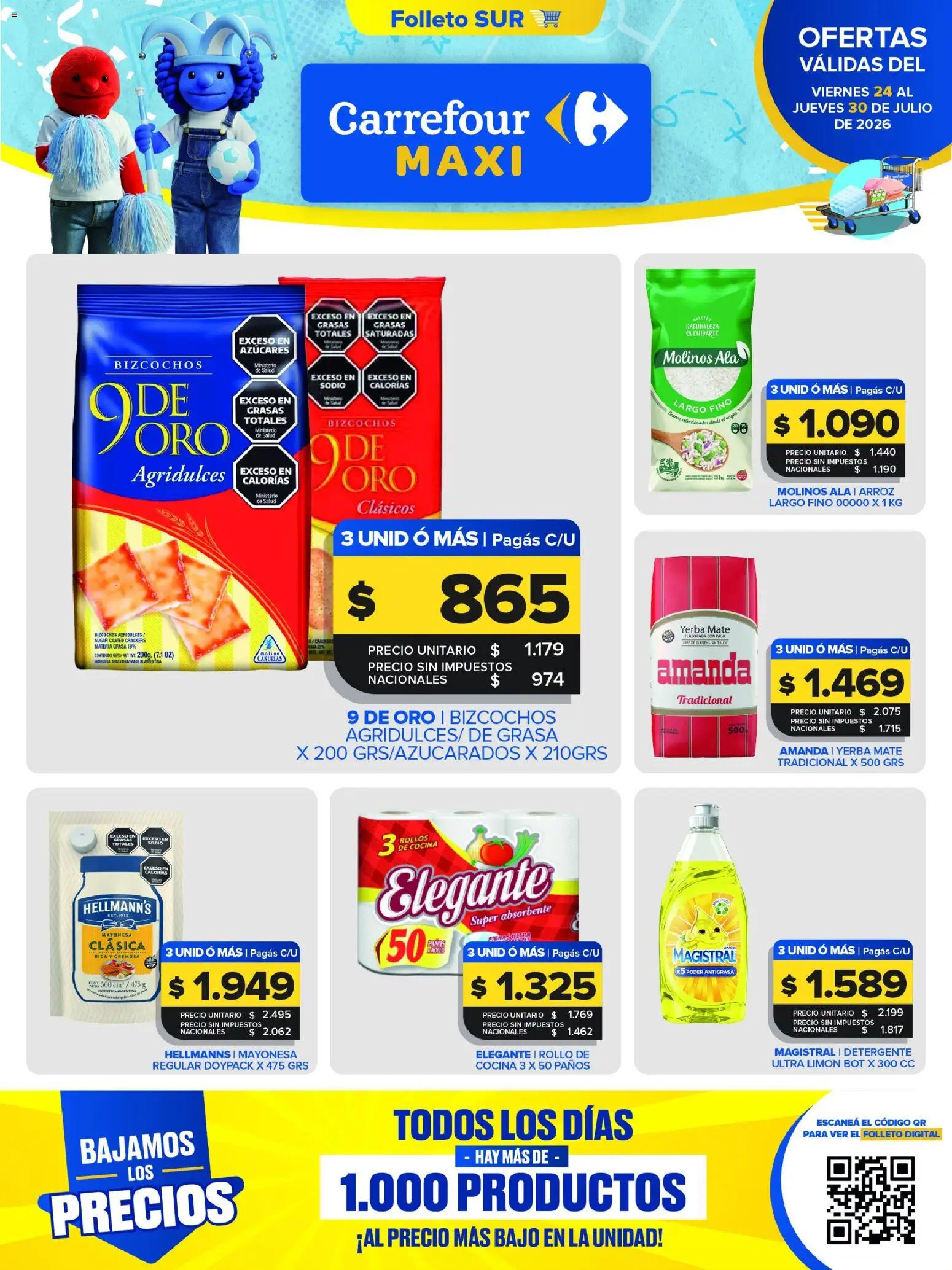Carrefour Maxi catálogo │ válido desde el 24/07/2026 | Página: 1