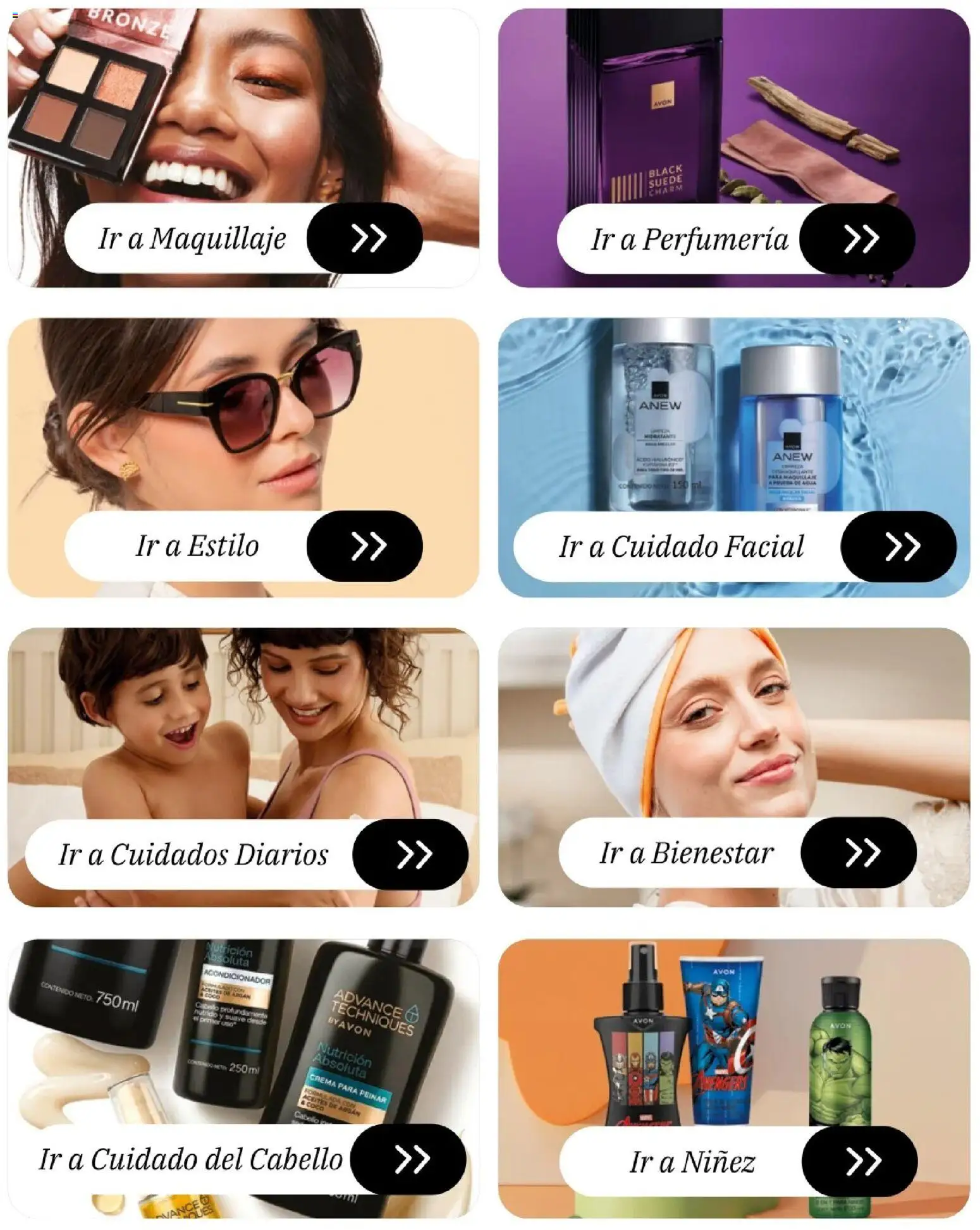 Avon revista - valida desde el 01.08.2026 | Página: 5 | Productos: Crema, Maquillaje, Coco, Acondicionador