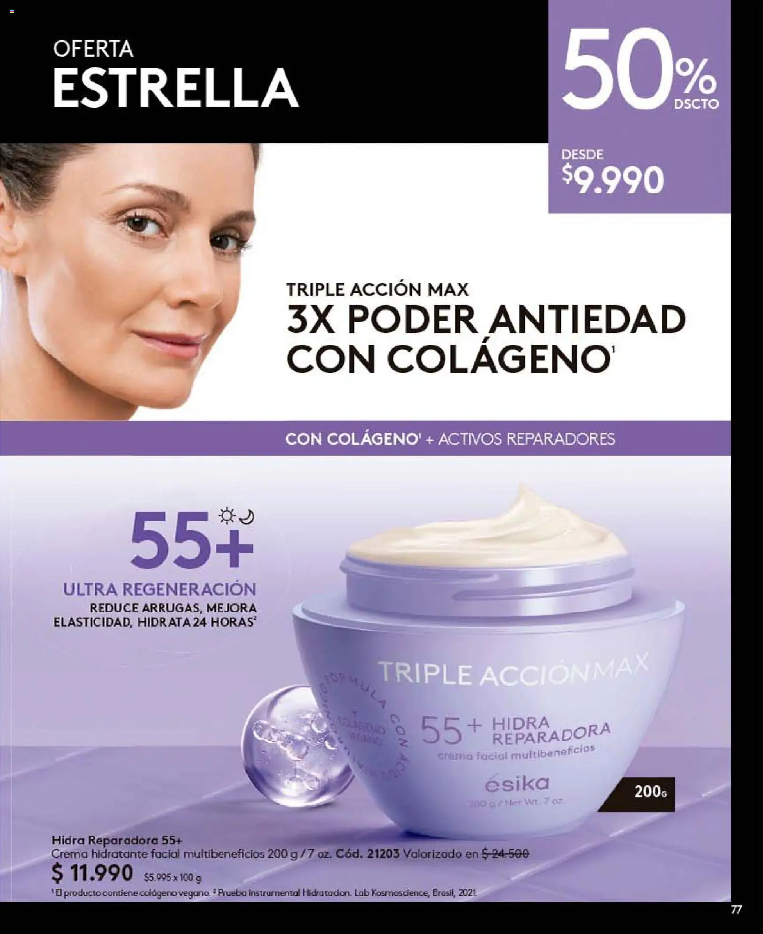 Catálogo Ésika Campaña 10 │ válido desde el 01.06.2026 | Página: 77 | Productos: Crema