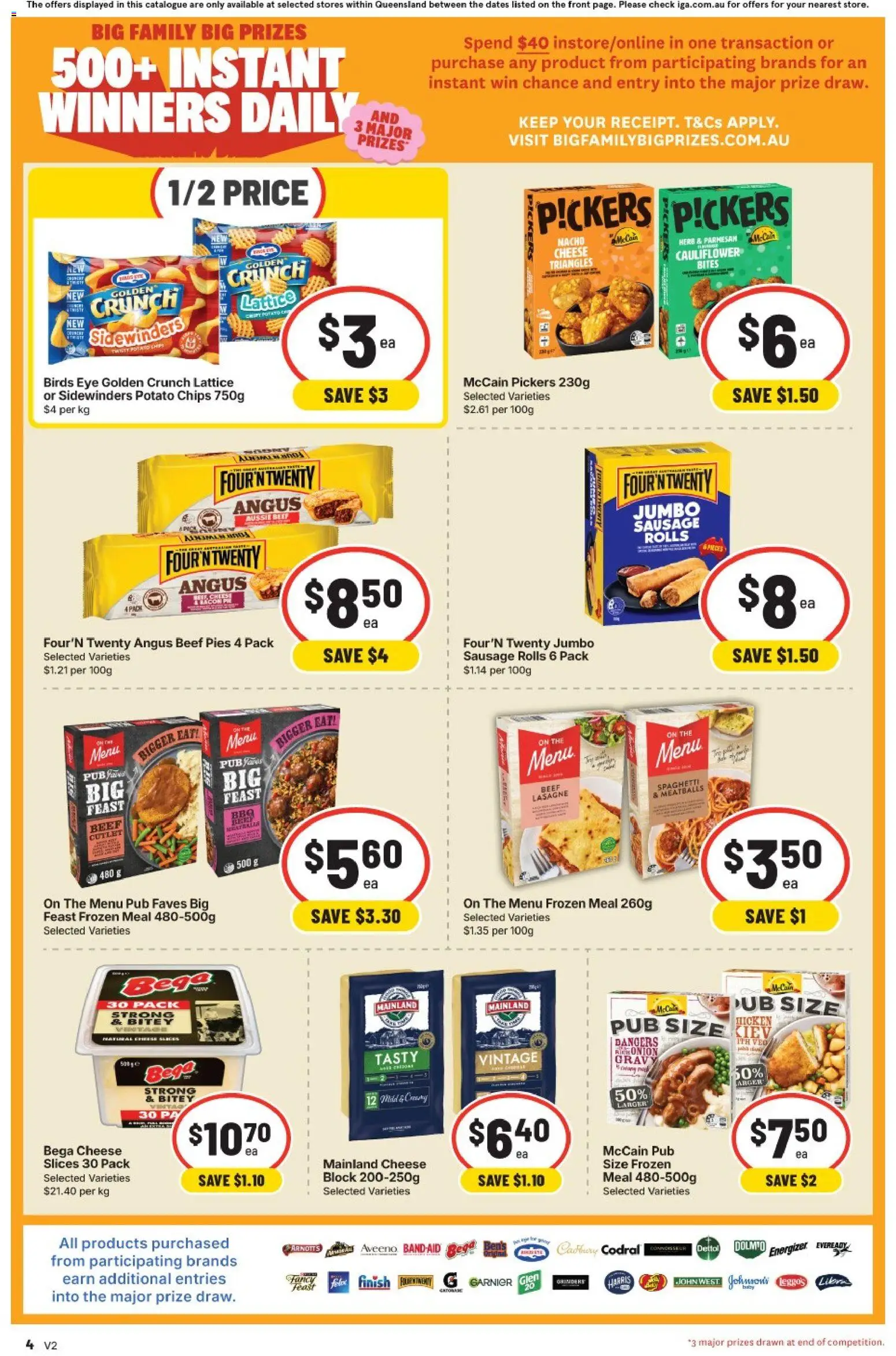 IGA catalogue - valid from 22/07/2026 | Page: 4 | Products: Herb, Beef, Sausage, Cauliflower