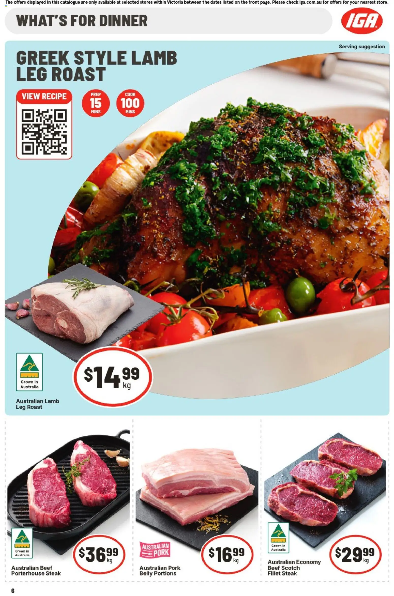 IGA catalogue - valid from 02/09/2026 | Page: 7 | Products: Pork, Scotch, Roast, Fillet
