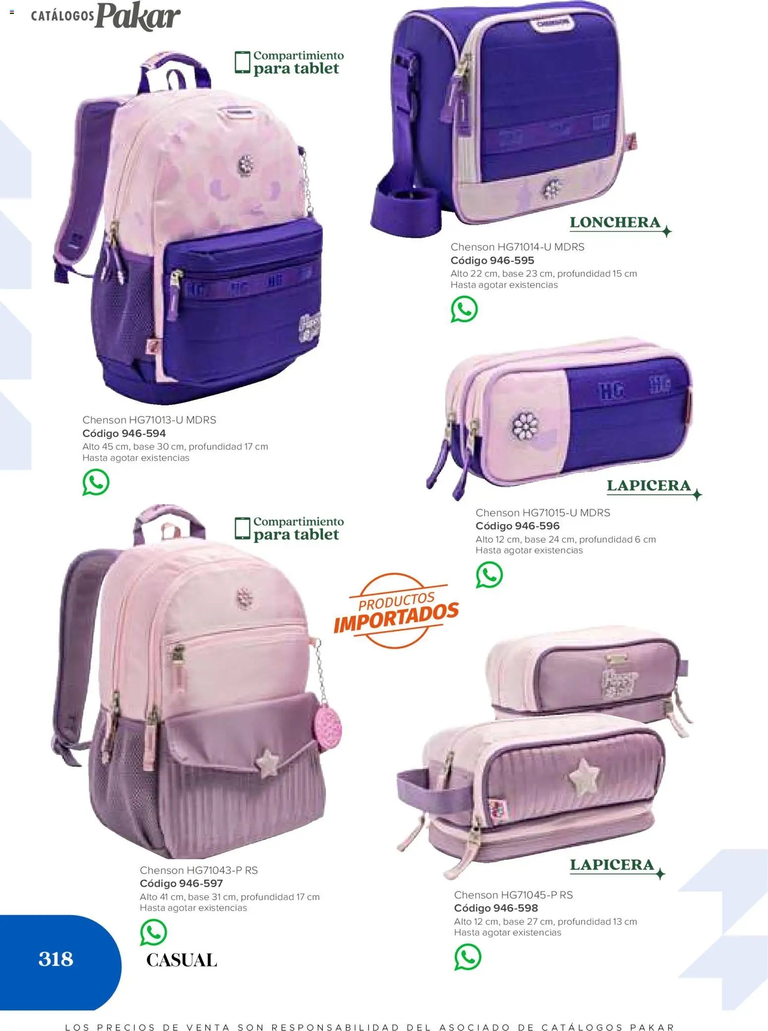 Nuevas ofertas de SC Pakar válidas en toda la República Mexicana desde el 31/07/2026. ¡Encuentra las mejores ofertas en SC Pakar catálogo Casual! | Página: 318