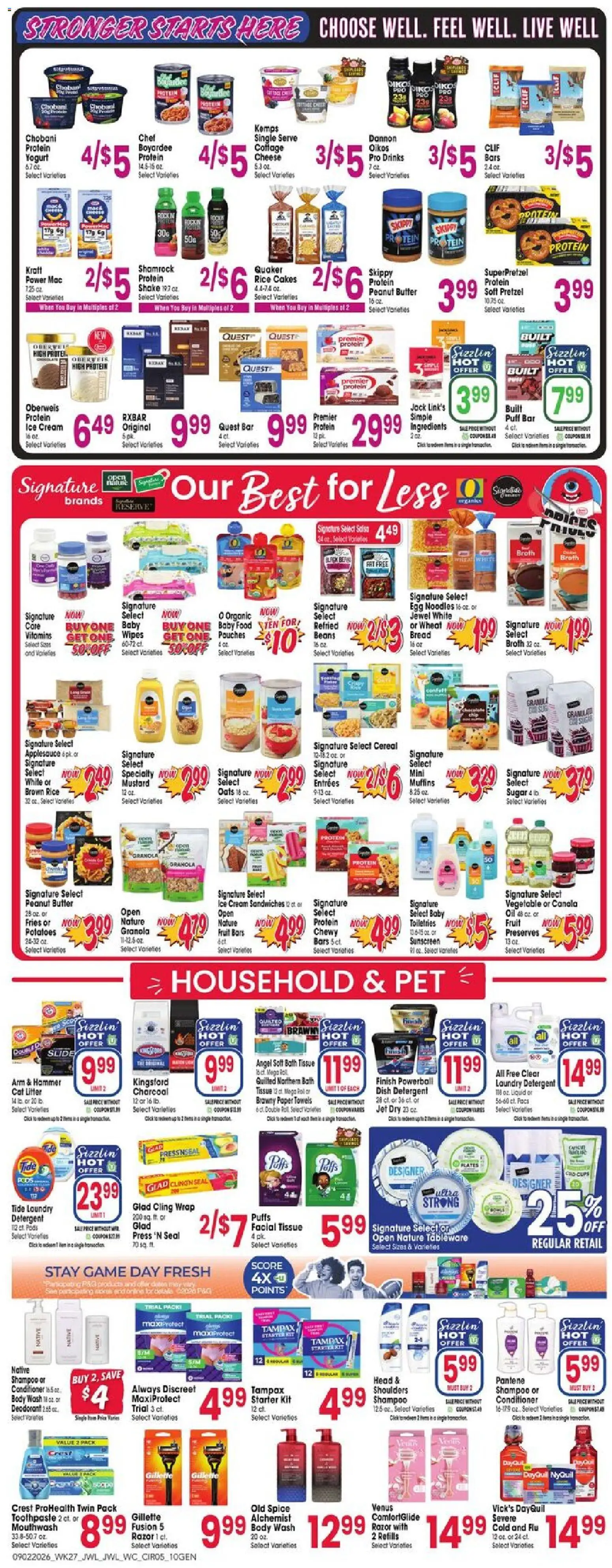 Jewel Osco Weekly Ad - valid from 09/02/2026 | Page: 5 | Products: Bath, Hammer, Oil, Mustard