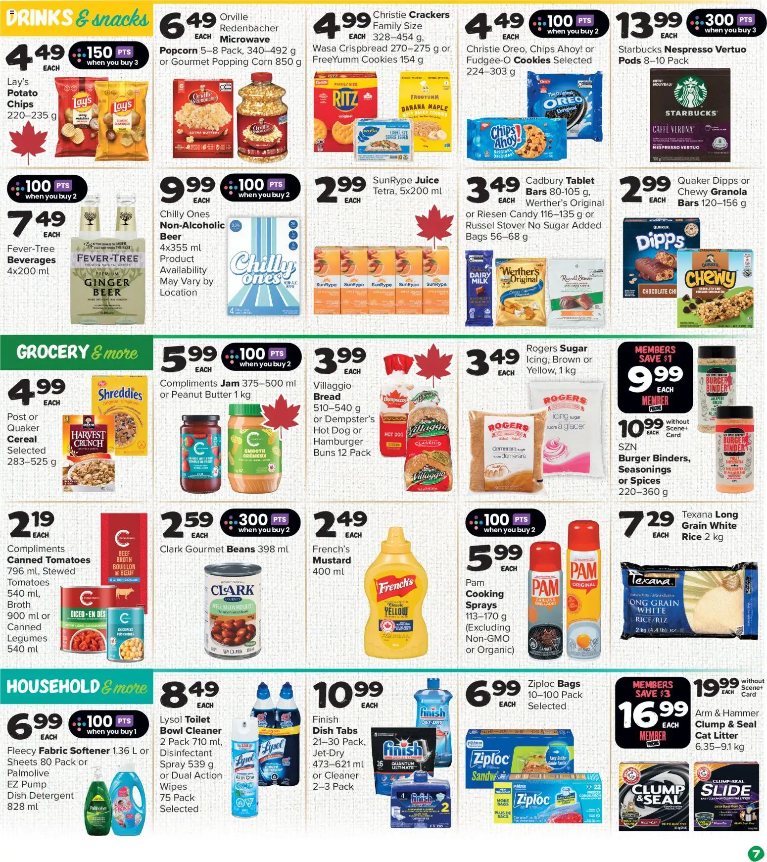 Thrifty Foods flyer valid from Jul 9, 2026 | Page: 8 | Products: Cookies, Butter, Beer, Tomatoes