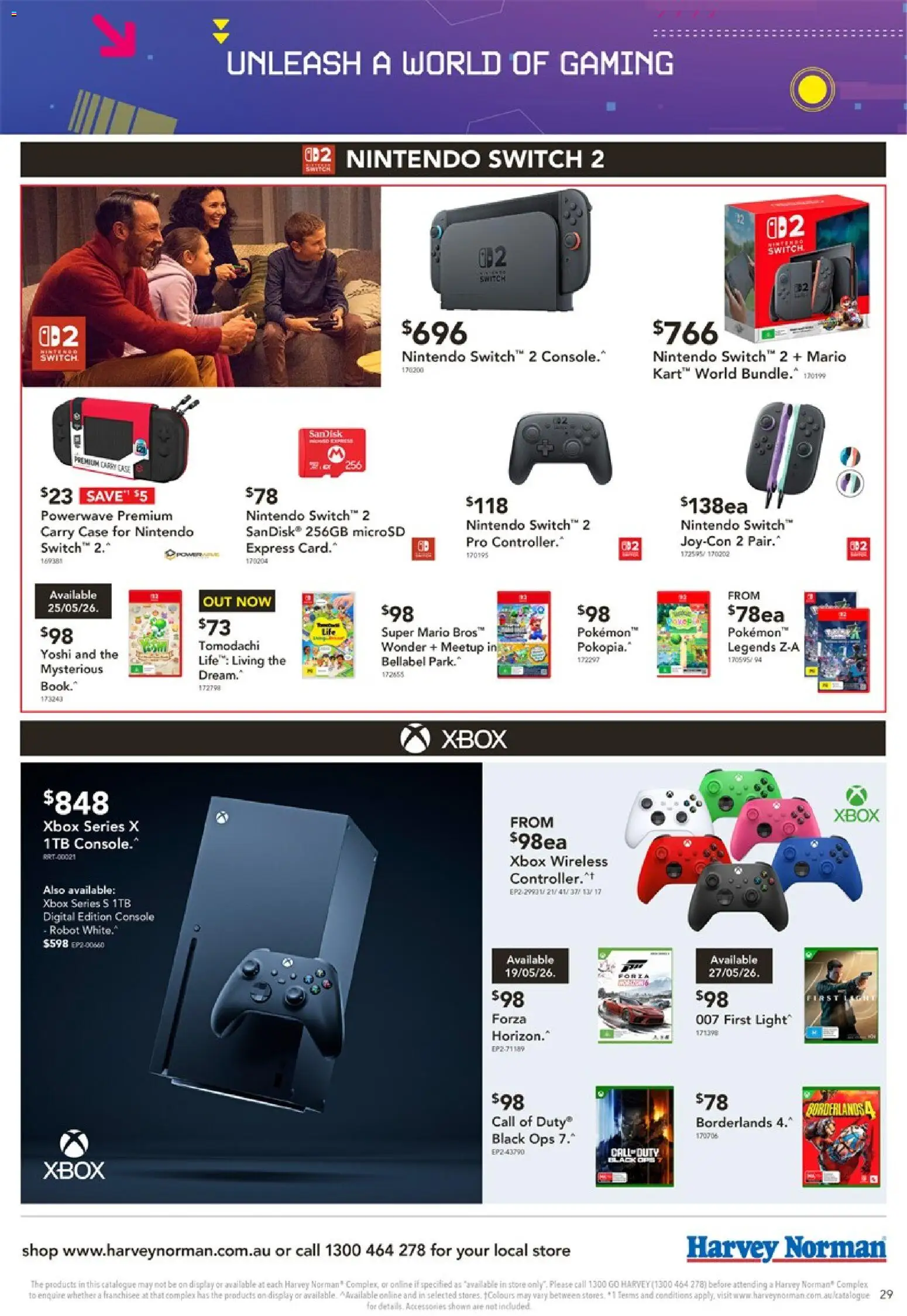 Harvey Norman catalogue - valid from 19.05.2026 | Page: 29 | Products: Accessories, Digital, Xbox, Case