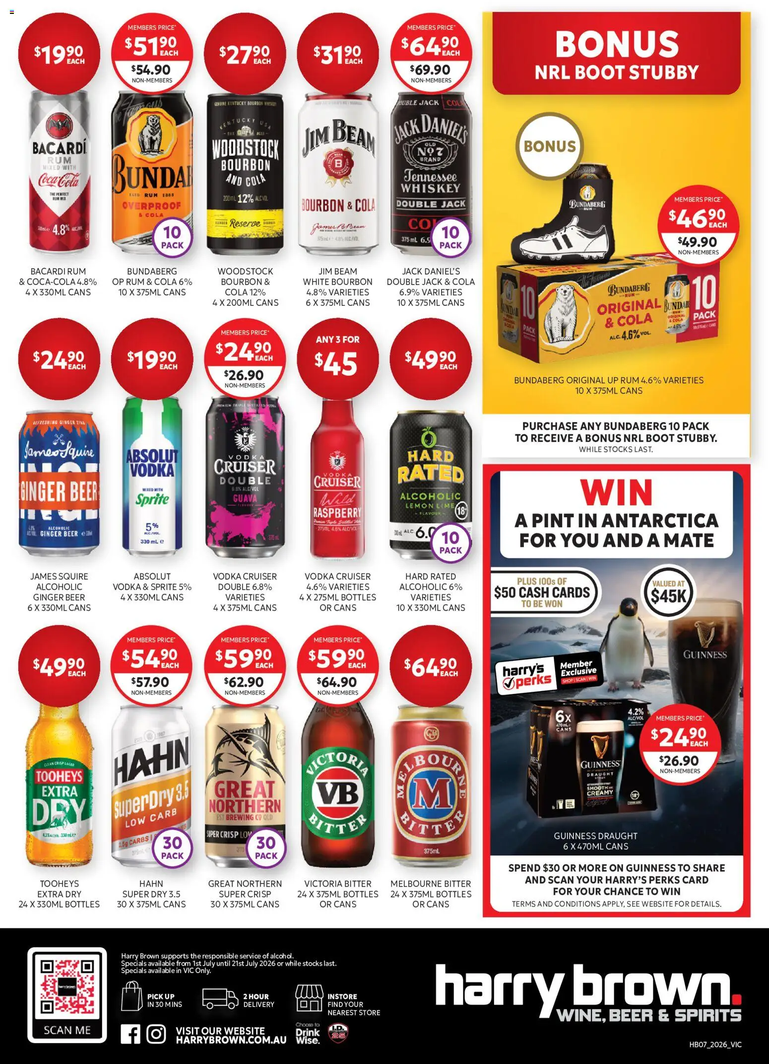 Harry Brown catalogue - valid from 01/07/2026 | Page: 4 | Products: Ginger, Beer, Bourbon, Rum