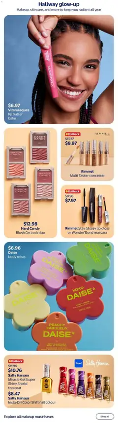 Preview of Rimmel Multi Tasker concealer, Multi Tasker concealer from shop Walmart valid from Jul 30, 2026 | Page: 13 | Products: Fragrance, Lip gloss, Nail polish, Coat