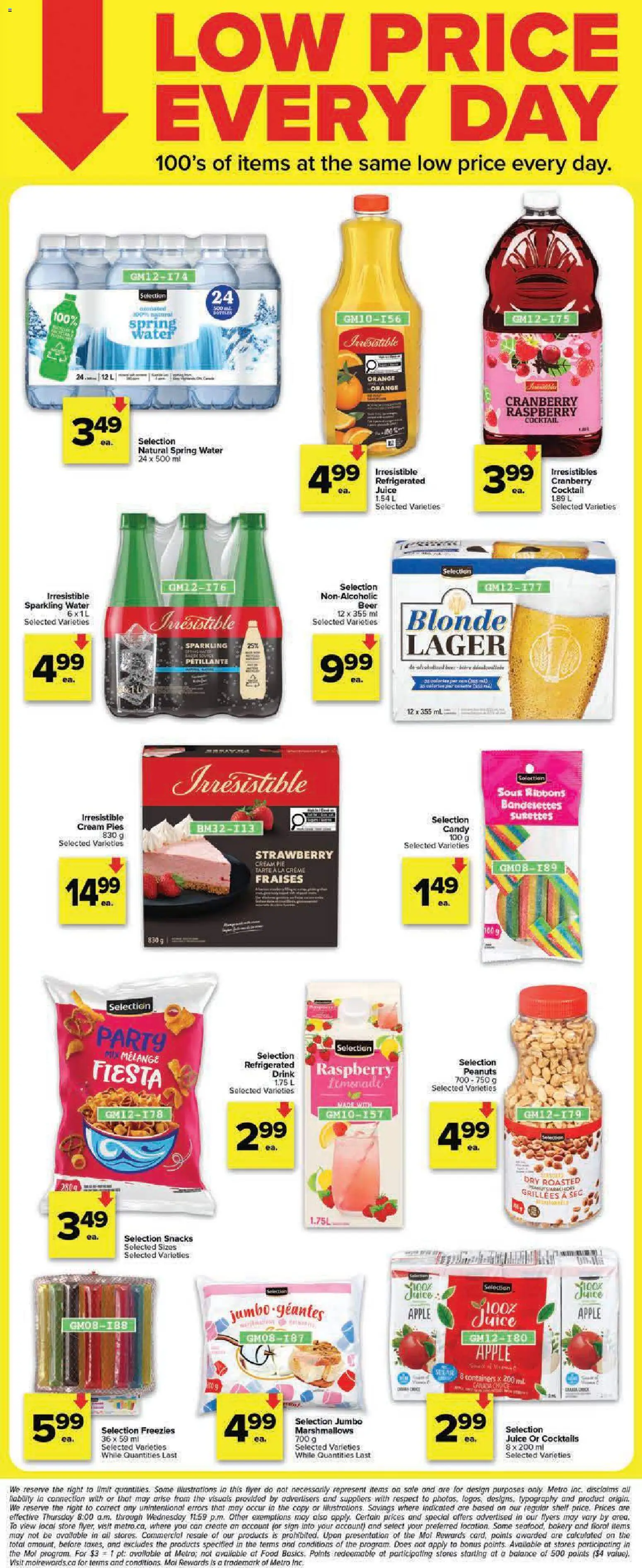 Metro flyer valid from Jun 25, 2026 | Page: 5 | Products: Cream, Shelf, Juice, Beer
