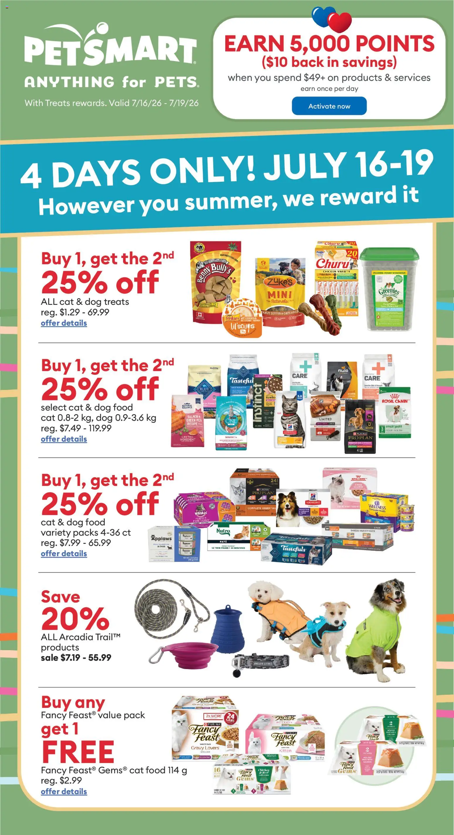 Petsmart flyer from Jul 16, 2026 > online preview catalogue cover