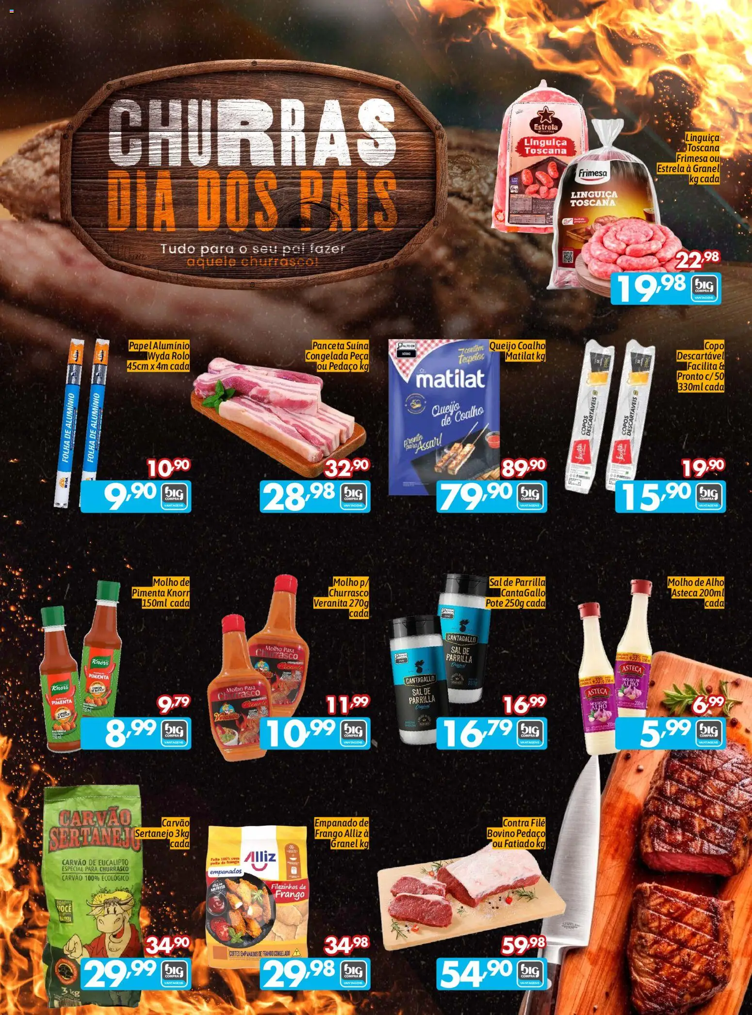Big Compra Folheto - válido de 03/08/2026 | Página: 7 | Produtos: Pimenta, Rolo, Linguiça, Contra filé