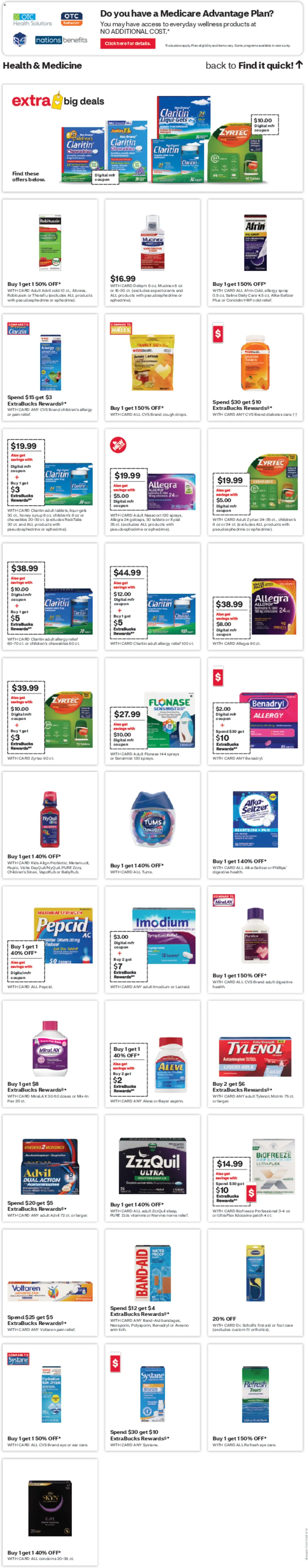 CVS Pharmacy Weekly Ad - AZ - valid from 12.04.2026 | Page: 6 | Products: Water, Lemon, Tablet