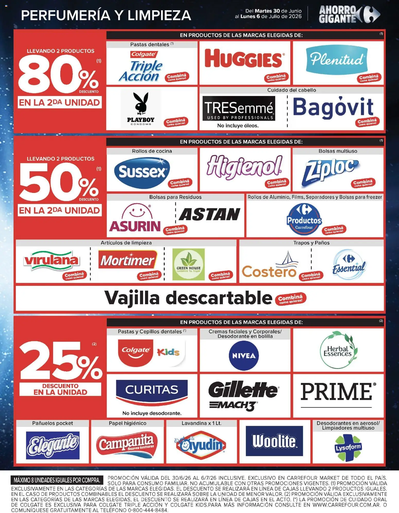 Carrefour Market catálogo │ válido desde el 30/06/2026 | Página: 17 | Productos: Teléfono, Cocina, Sobre, Desodorante