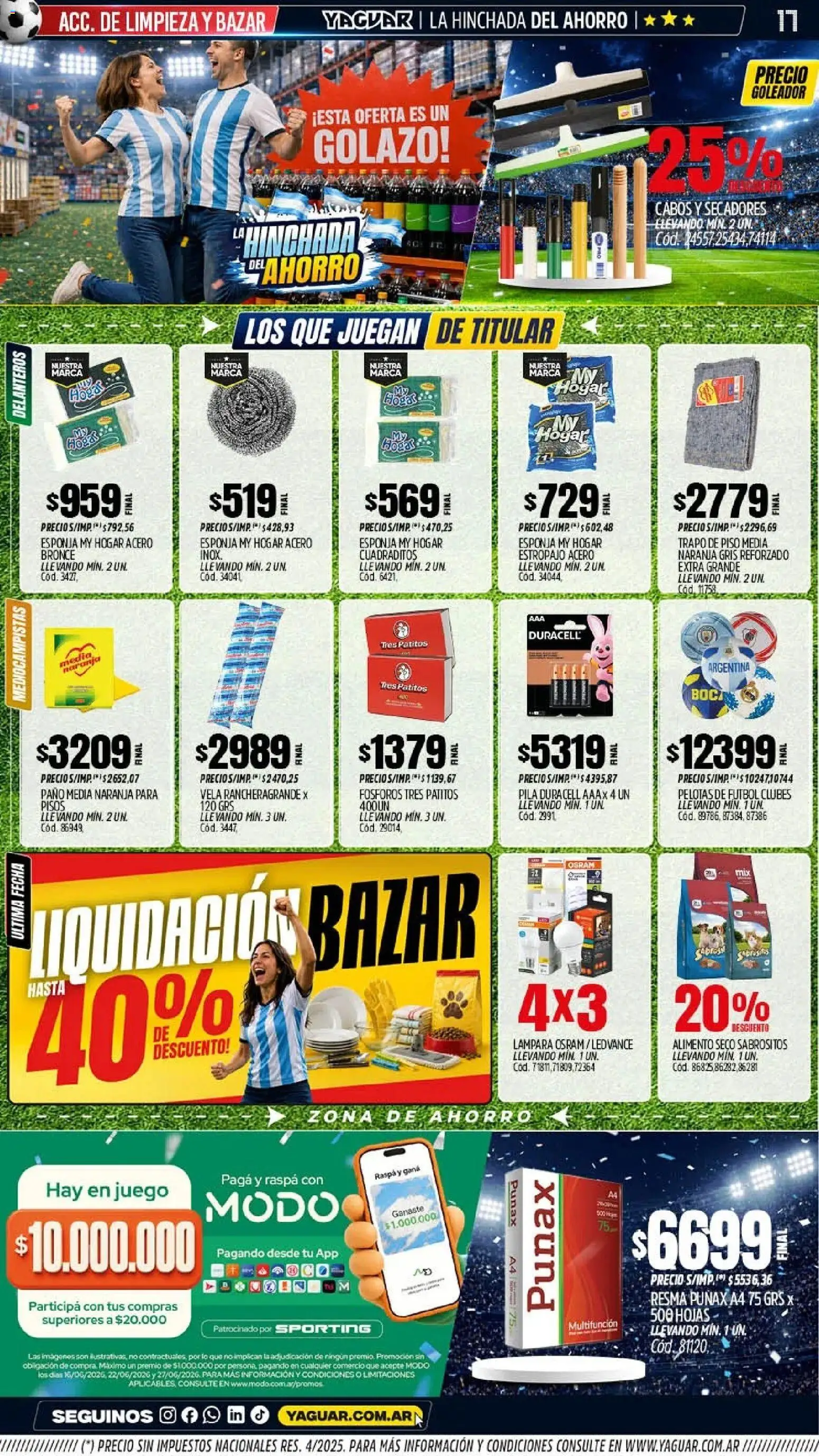 Yaguar - Oferta Semanal Santa Fé │ válido desde el 22/06/2026 | Página: 15