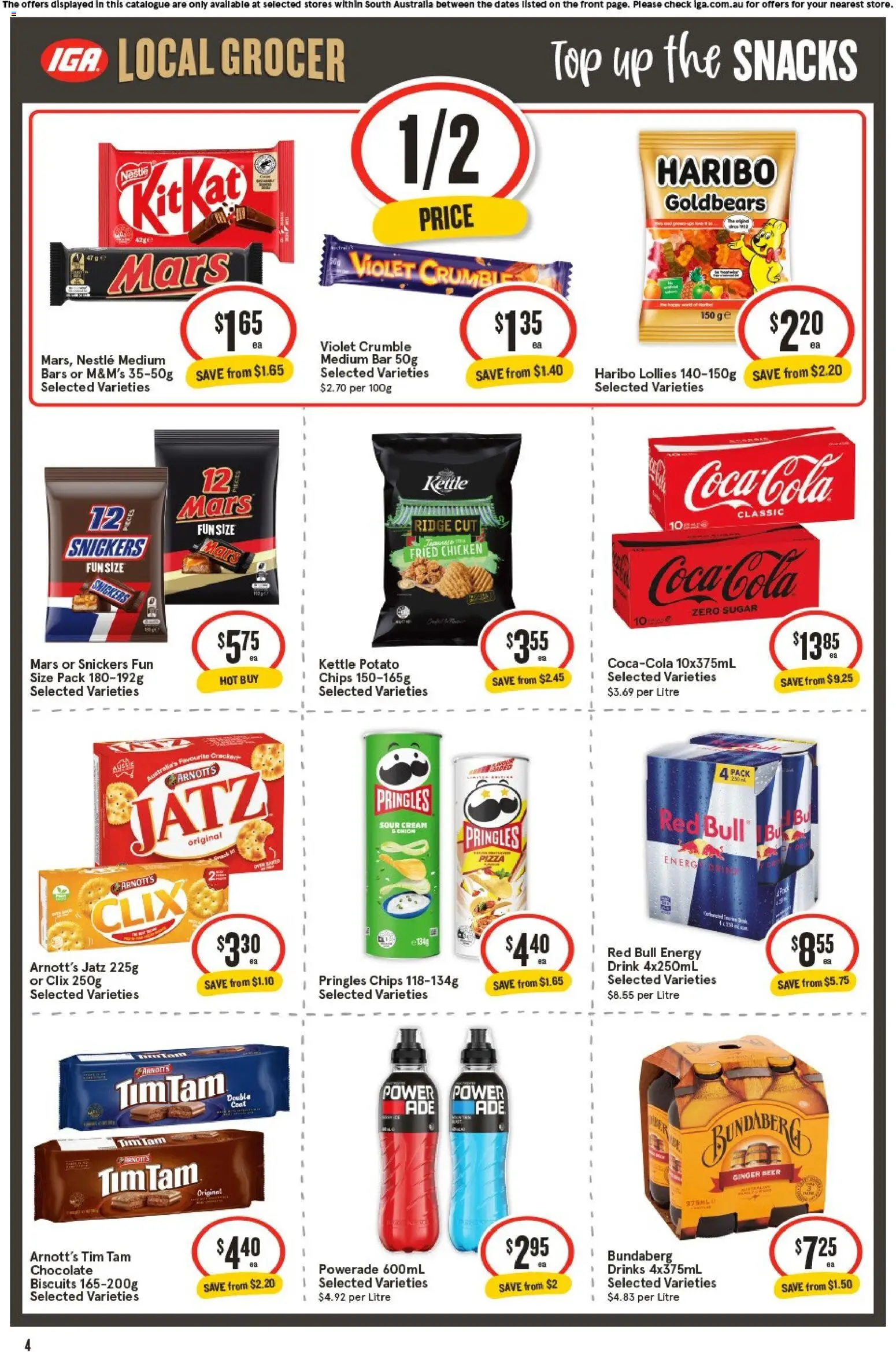 IGA catalogue - valid from 20.05.2026 | Page: 5 | Products: Ginger, Chips, Coat, Sugar