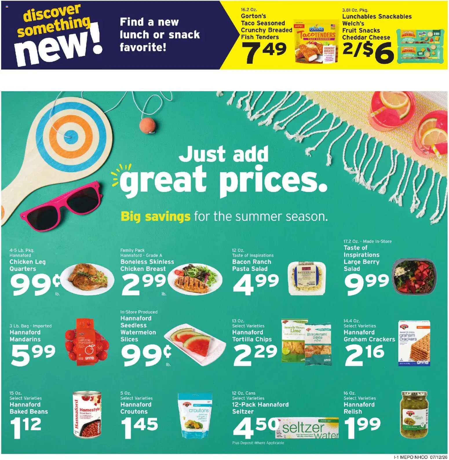Hannaford Weekly Ad - valid from 07/12/2026 | Page: 12