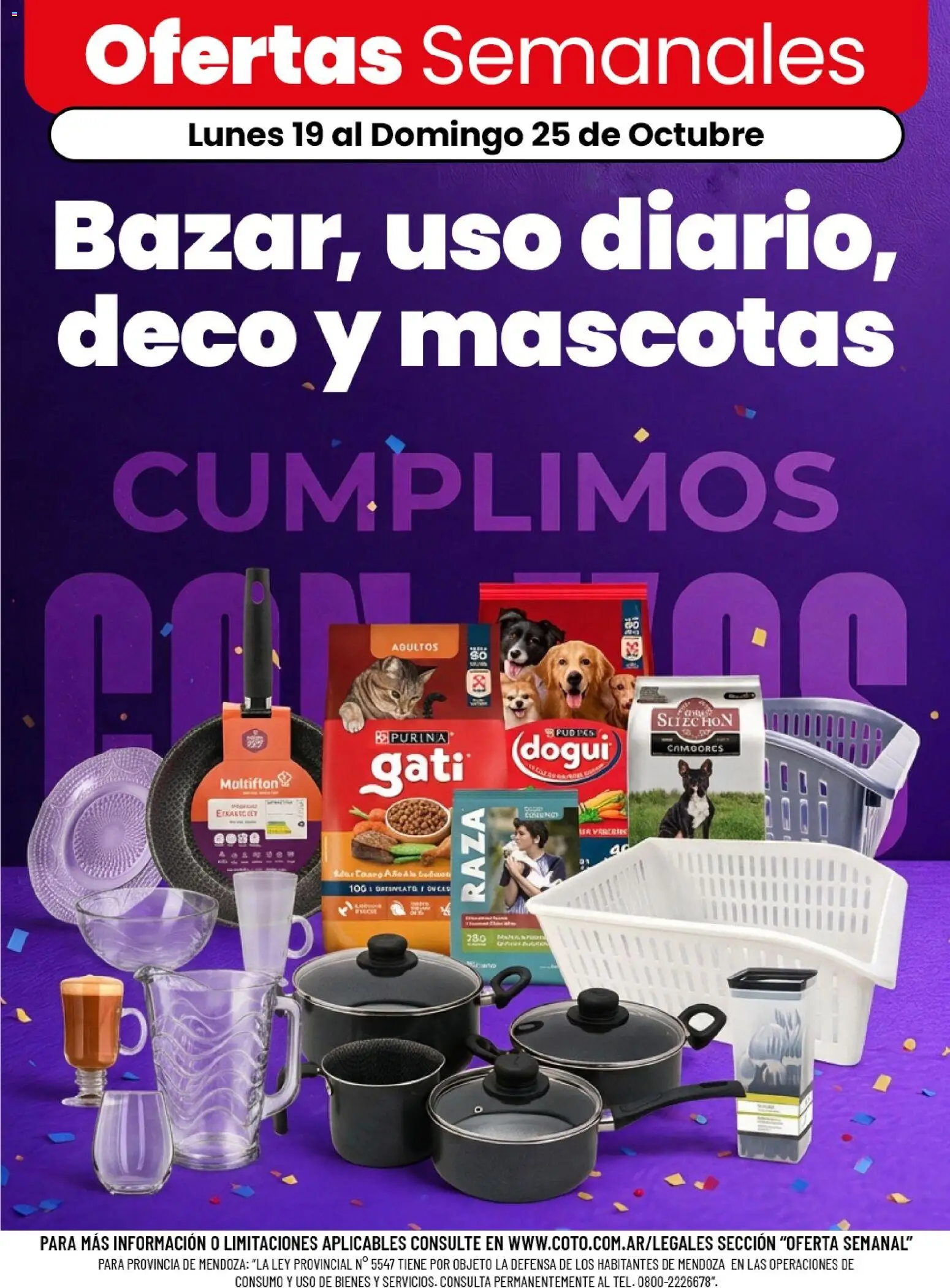 Coto - Bazar, uso diario, deco y mascotas │ válido desde el 19/10/2026 | Página: 1
