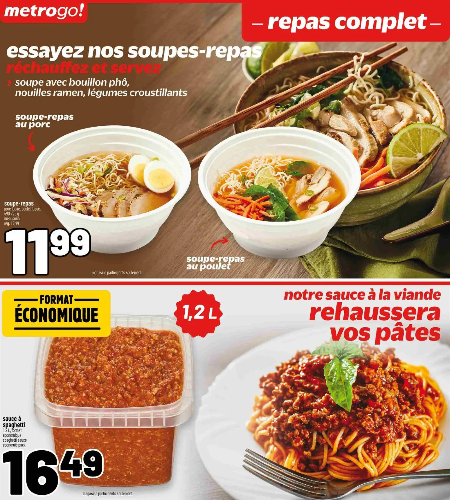 Metro flyer valid from Sep 3, 2026 | Page: 7 | Products: Spaghetti, Legumes