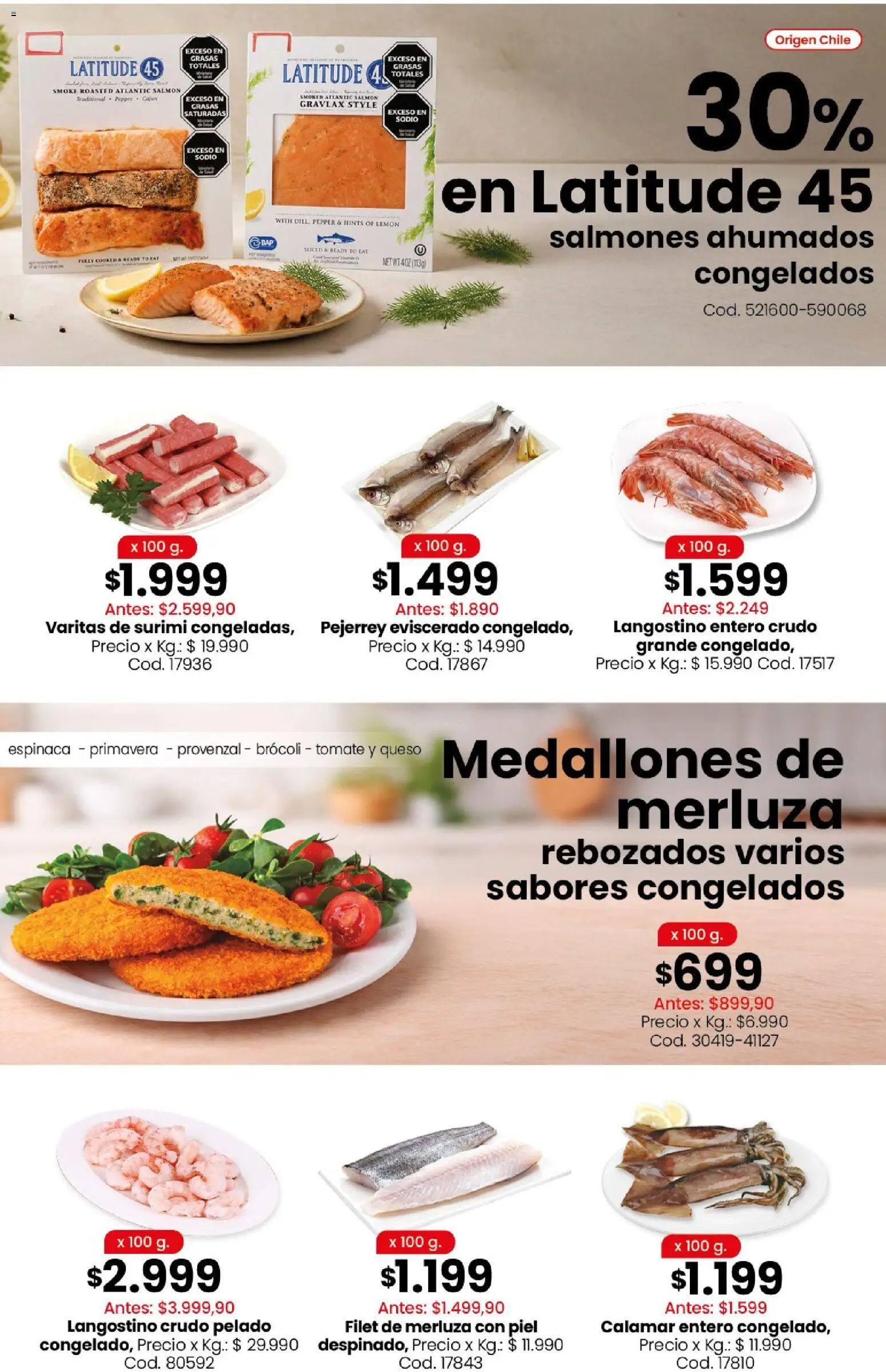 Coto - Ofertas │ válido desde el 24/08/2026 | Página: 4 | Productos: Salmón, Tomate, Espinaca, Provenzal