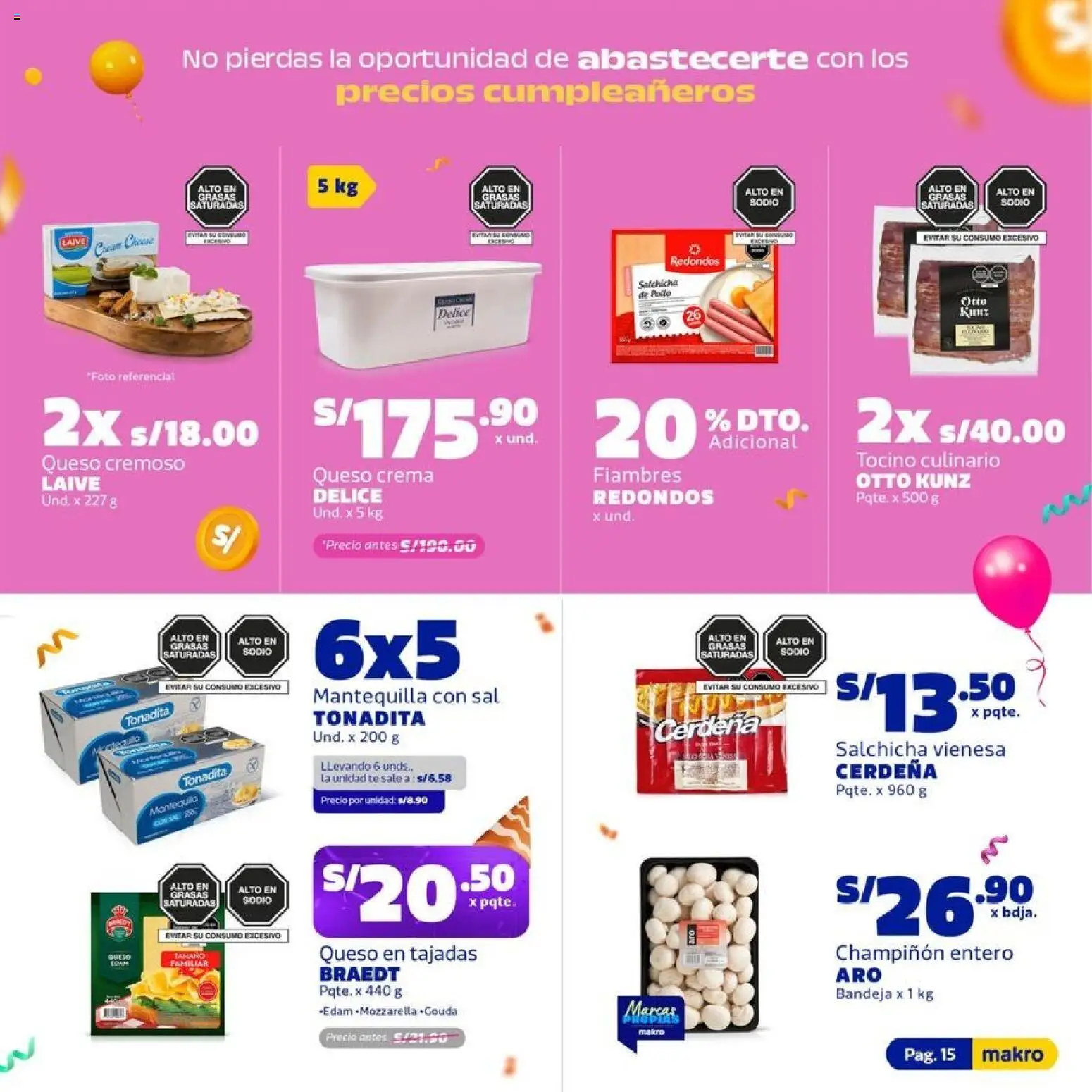 Catálogo Makro válido desde 14/07/2026 | Página: 15