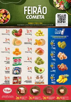 Cometa Supermercados ofertas Feirão - Pré-Visualização do folheto da loja Cometa Supermercados, válido de 17.05.2026