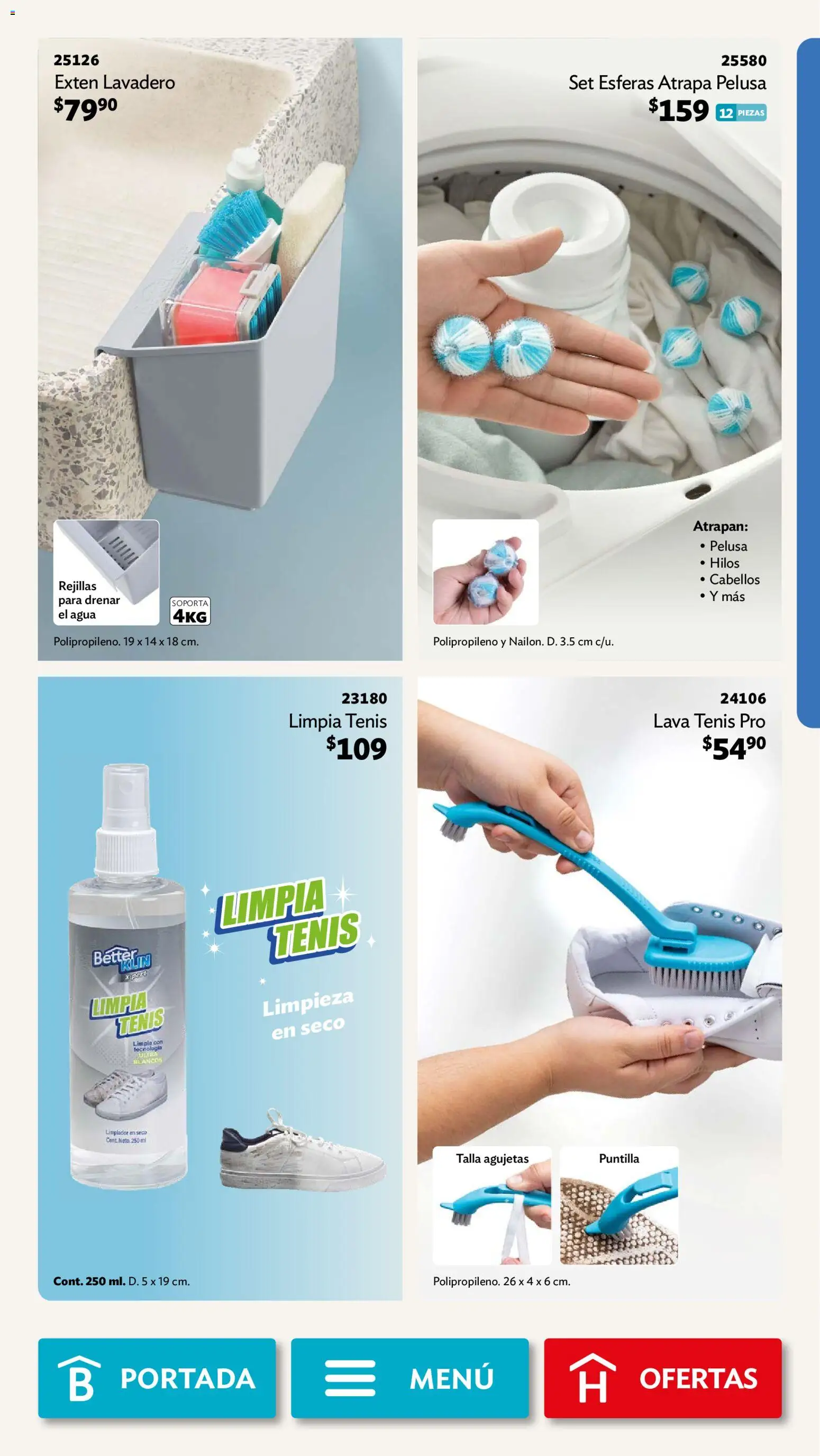 Nuevas ofertas de Betterware válidas en toda la República Mexicana desde el 01.06.2026. ¡Encuentra las mejores ofertas en Betterware campaña 6 2026! | Página: 100