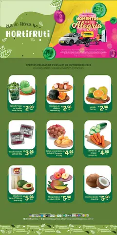 Comercial Esperança ofertas Hortifruti - Pré-Visualização do folheto da loja Comercial Esperança, válido de 29/09/2026