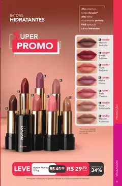 Jequiti - Revista 8/2026 - Pré-Visualização do folheto da loja Jequiti, válido de 02.06.2026 | Página: 53 | Produtos: Maquiagem, Batom
