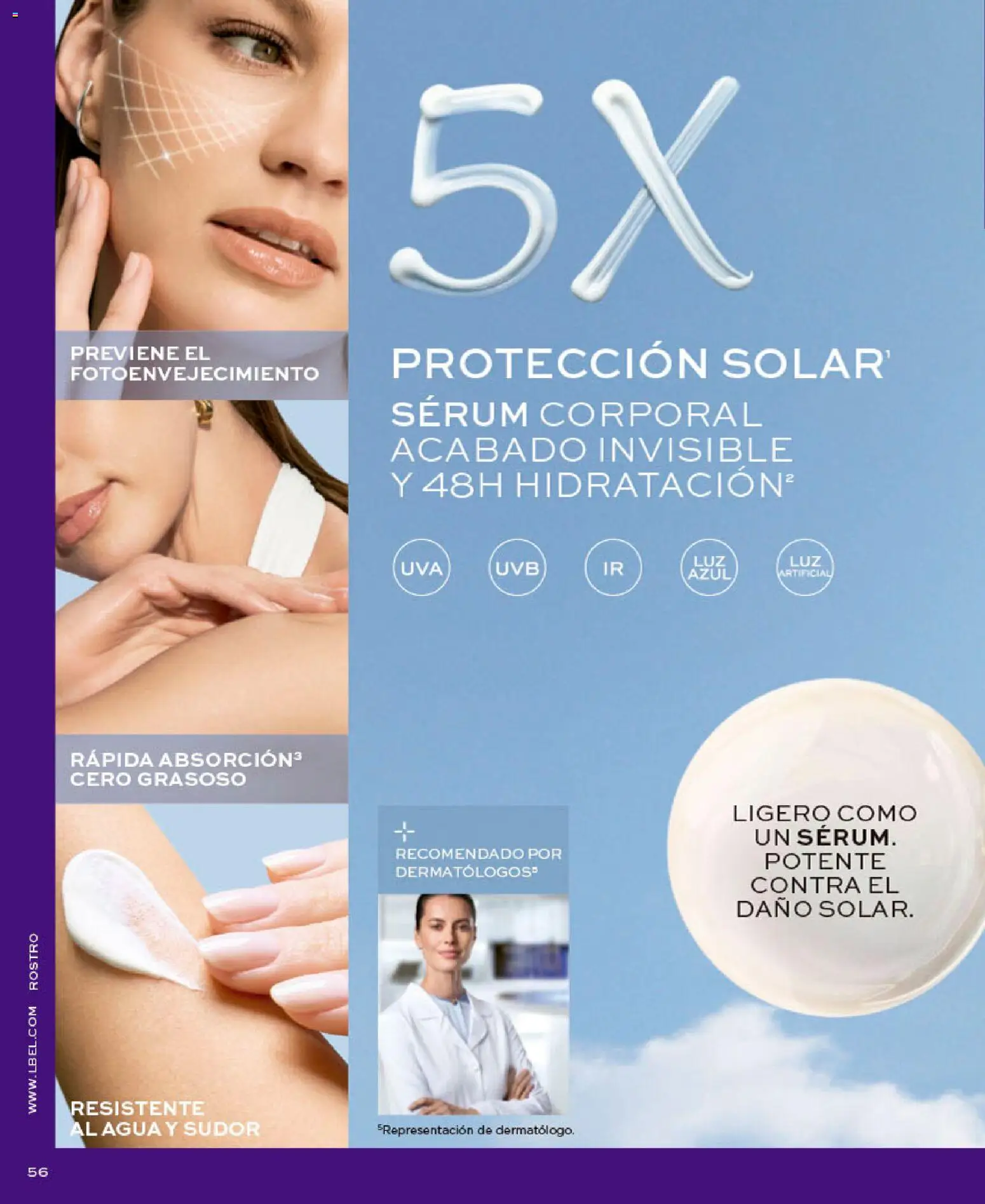 Catálogo L'Bel válido desde 09/09/2026 | Página: 56 | Productos: Agua