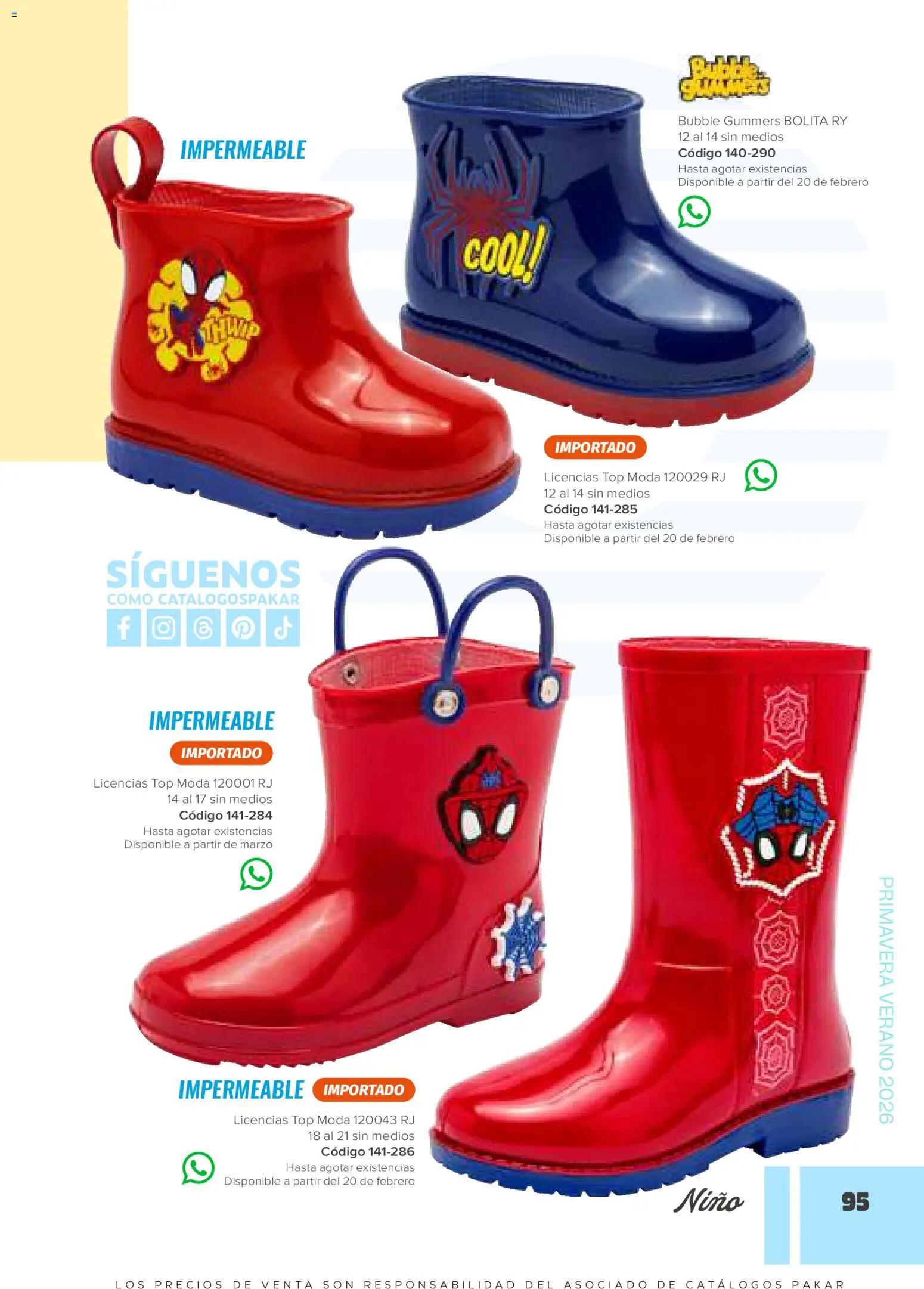 Shoes Collection PAKAR catálogo 2026 PDF (Julio) — page 94