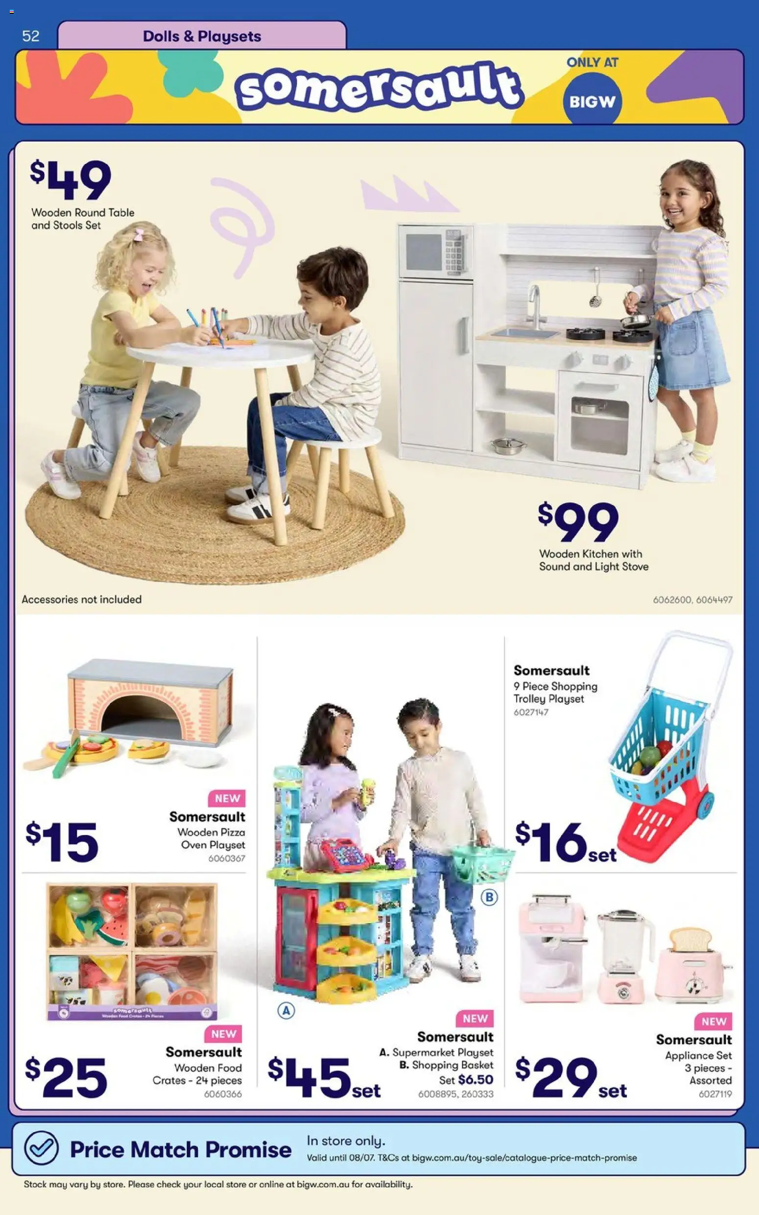 Big W catalogue - valid from 09.06.2026 | Page: 52 | Products: Table, Basket, Light, Stove