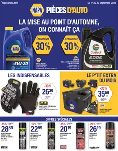 Preview of NAPA Auto Parts circulaire from shop NAPA Auto Parts valid from Sep 1, 2026