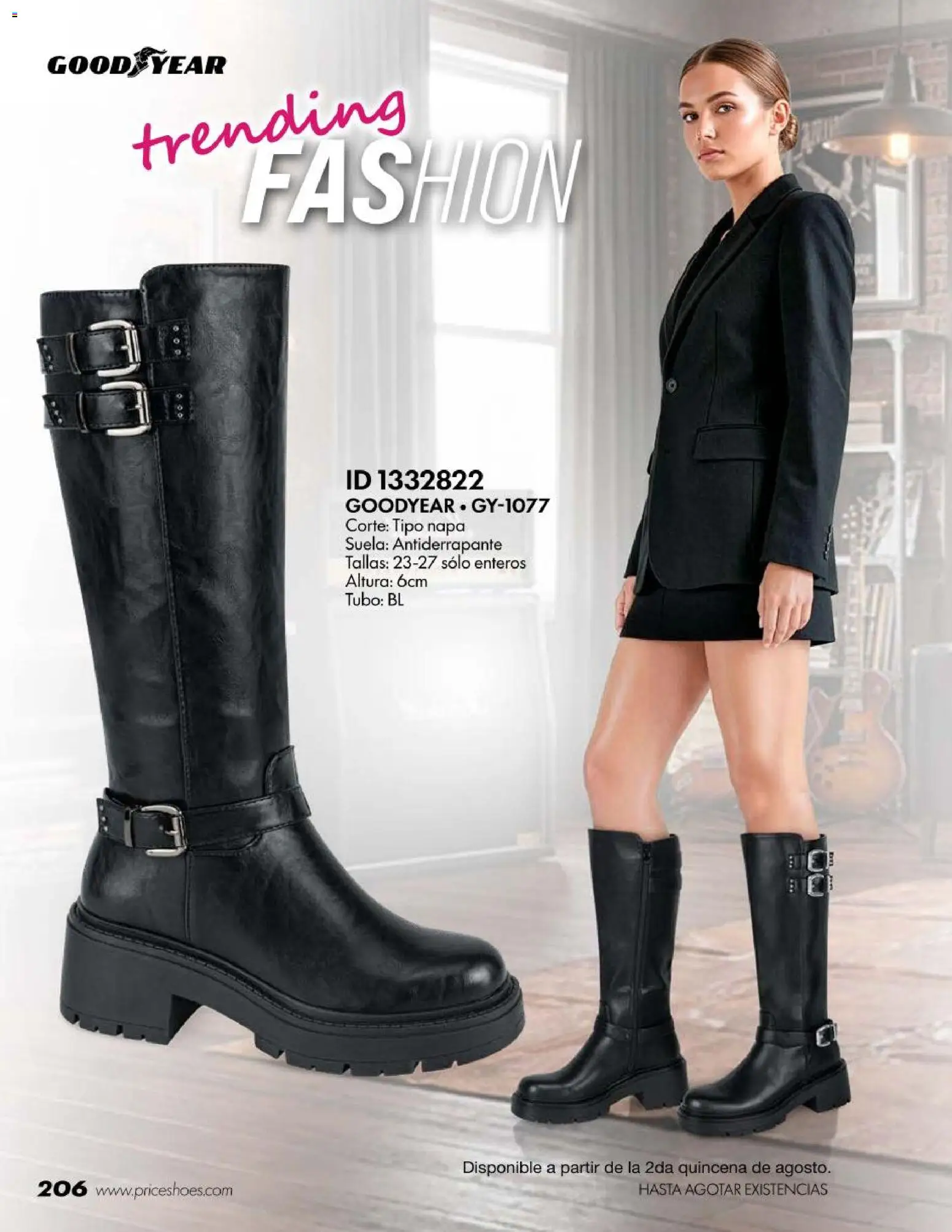 Nuevas ofertas de Price Shoes válidas en toda la República Mexicana desde el 18/07/2026. ¡Encuentra las mejores ofertas en Price Shoes catálogo Botas! | Página: 206