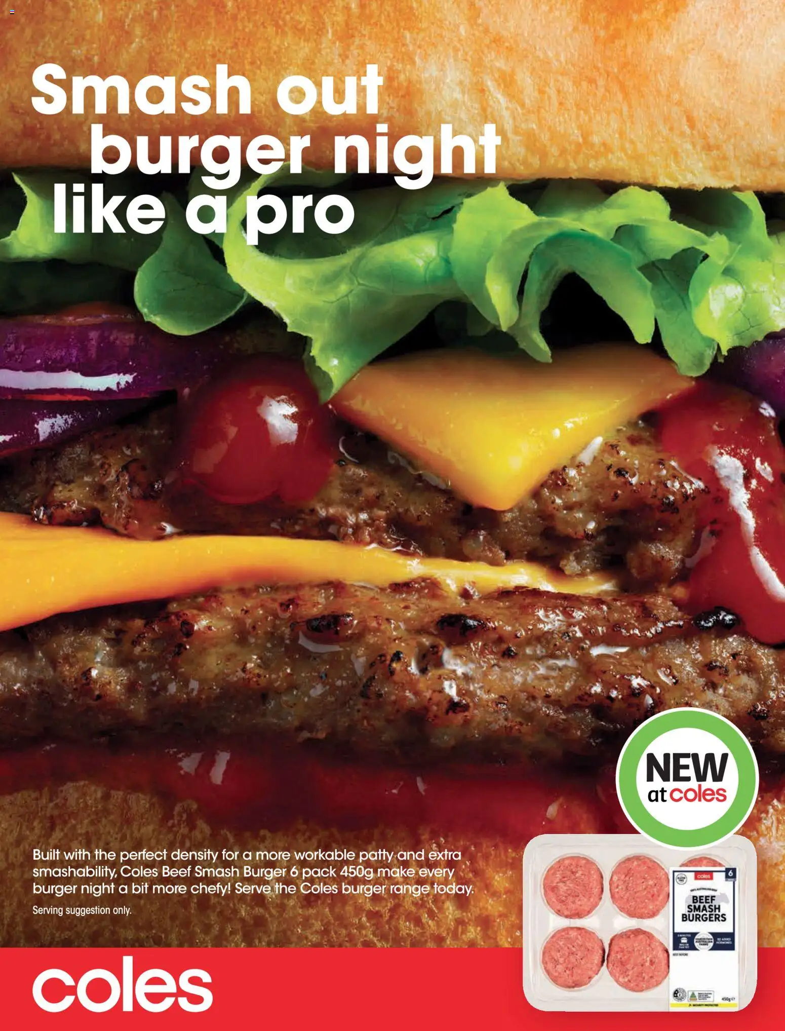 Coles catalogue - valid from 01/10/2026 | Page: 74 | Products: Burgers, Beef