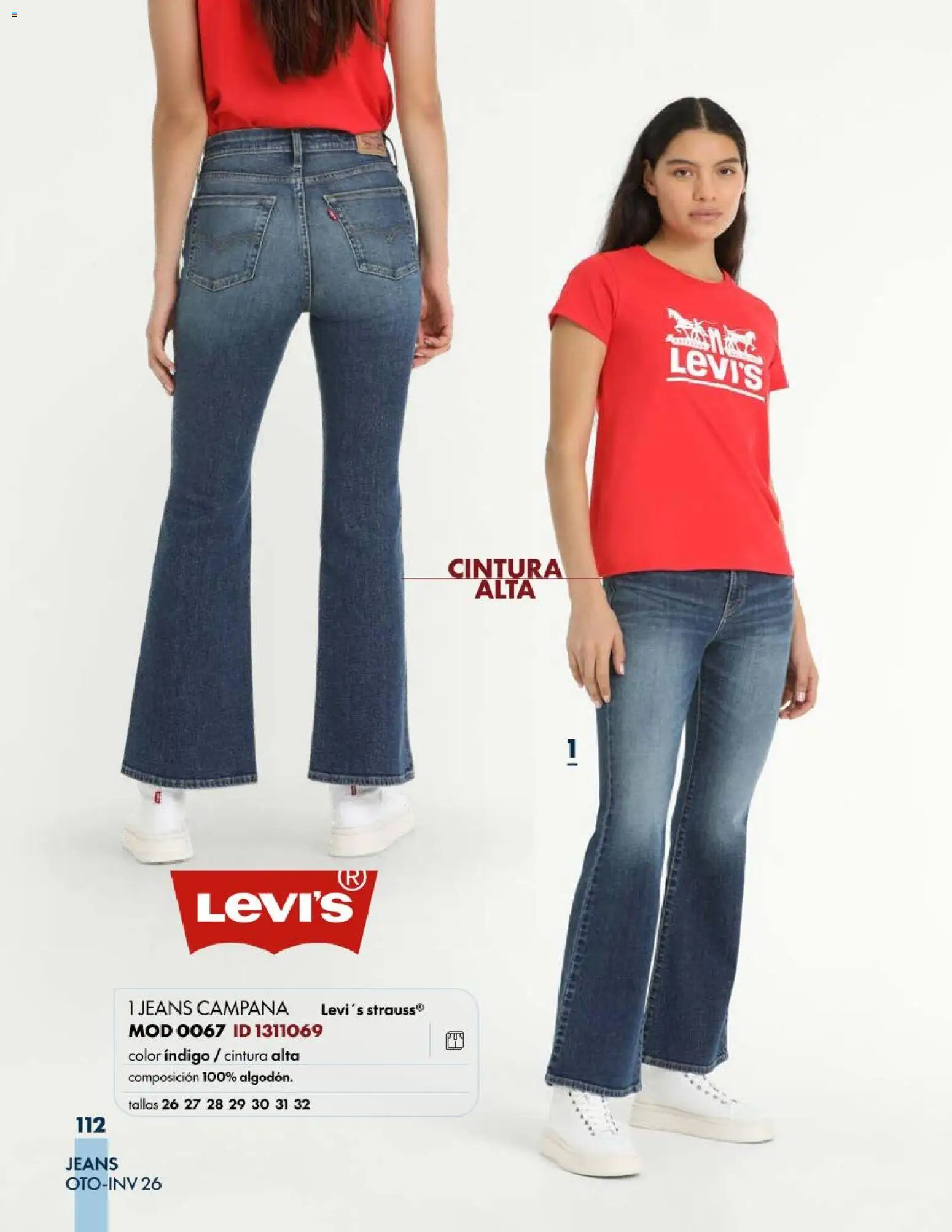 Nuevas ofertas de Price Shoes válidas en toda la República Mexicana desde el 03/08/2026. ¡Encuentra las mejores ofertas en Price Shoes catálogo Jeans! | Página: 112 | Productos: Campana