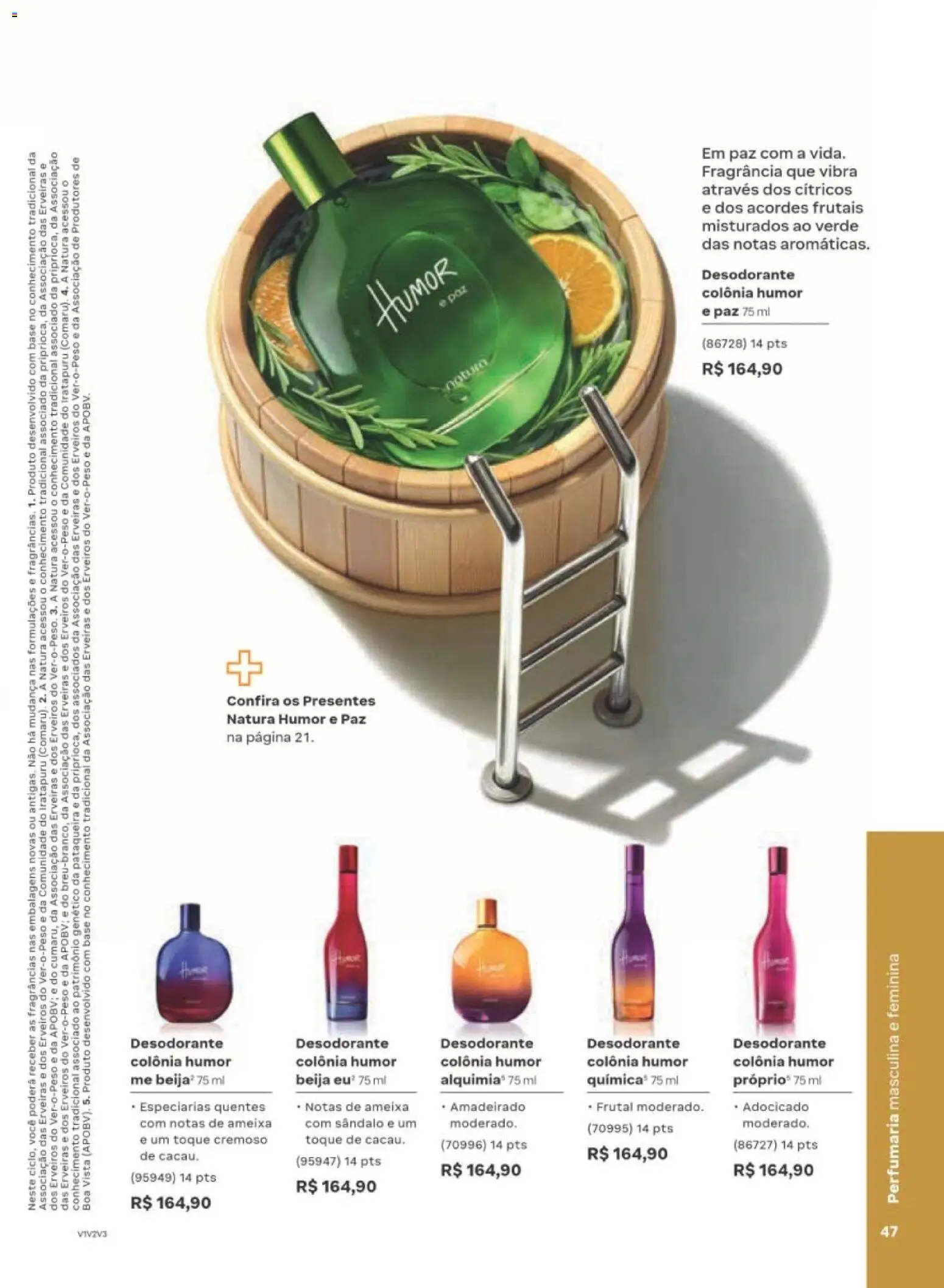 Natura Folheto - válido de 29/06/2026 | Página: 47 | Produtos: Fragrância, Desodorante, Base, Ameixa