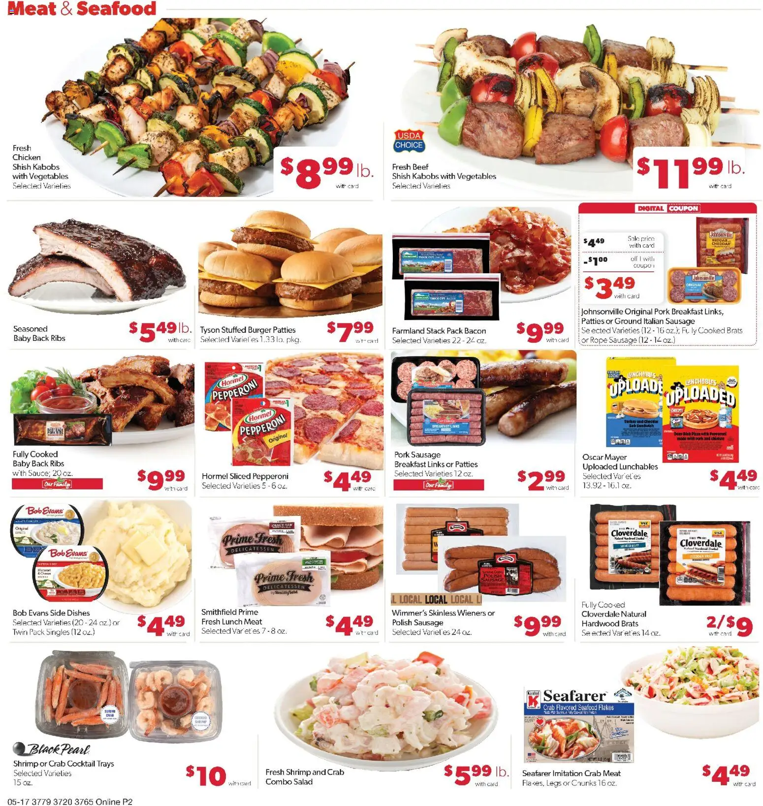 Family Fare Weekly Ad - NE - valid from 17.05.2026 | Page: 7 | Products: Beef, Flakes, Vegetables, Sausage