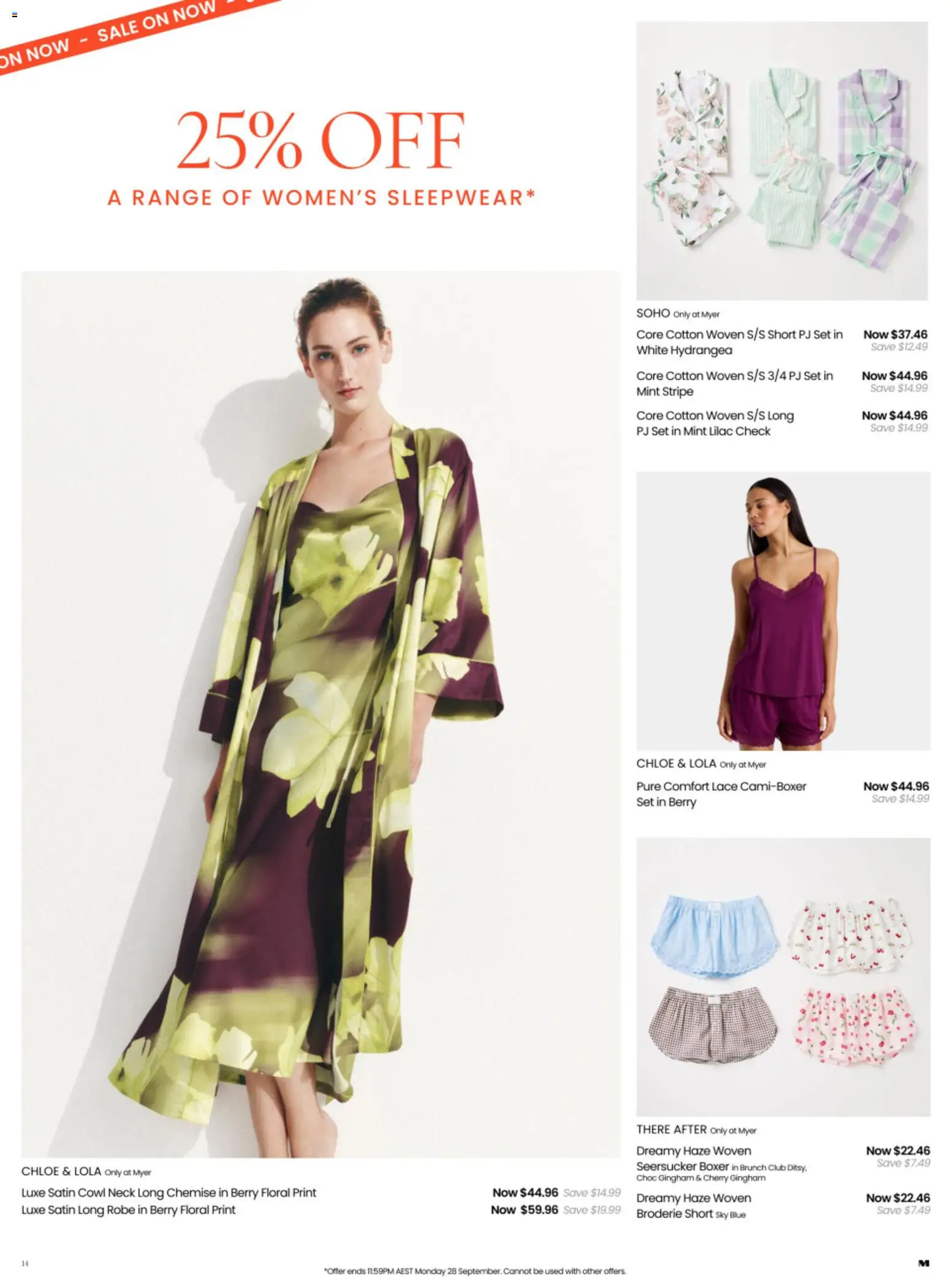 Myer catalogue - valid from 09/09/2026 | Page: 14 | Products: Floral
