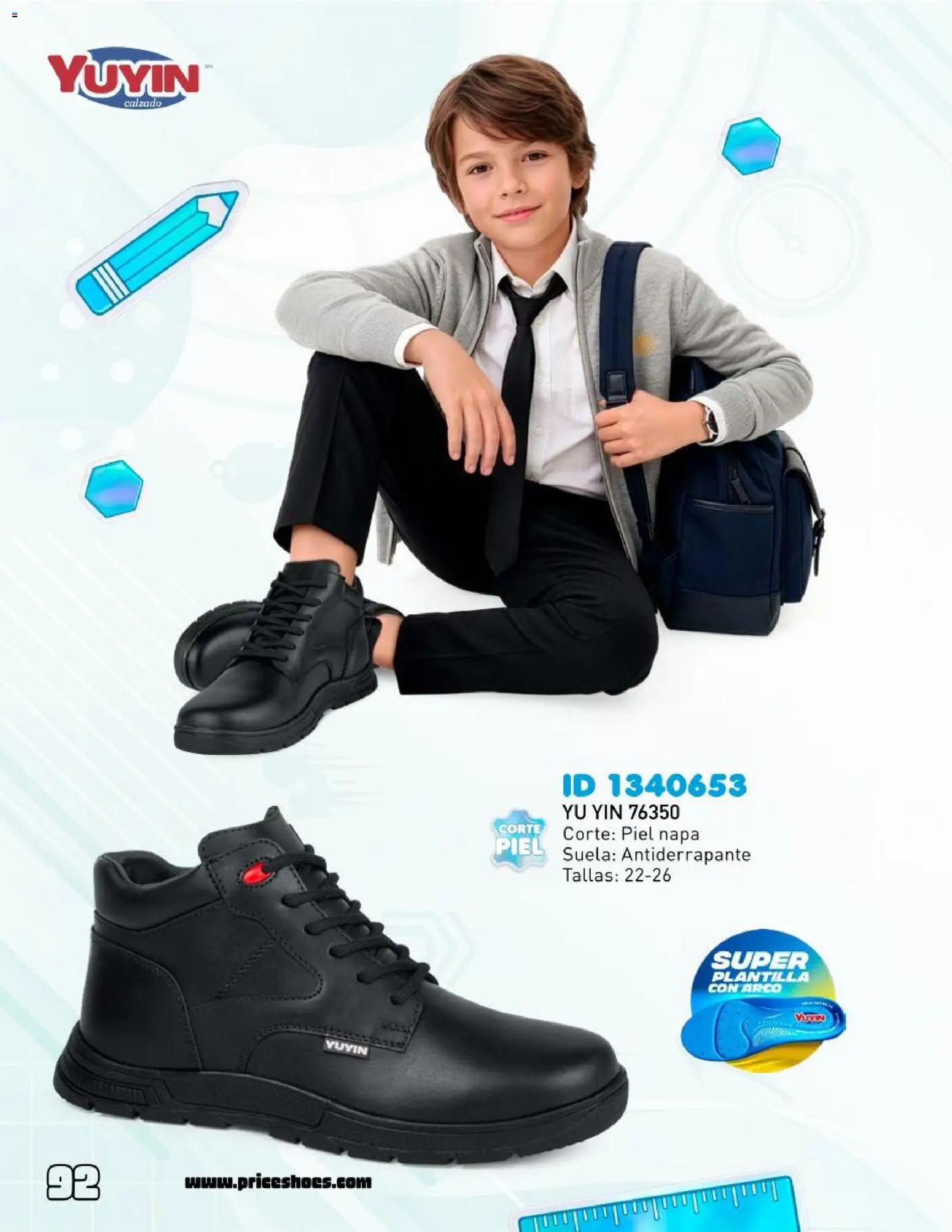 Nuevas ofertas de Price Shoes válidas en toda la República Mexicana desde el 12.06.2026. ¡Encuentra las mejores ofertas en Price Shoes catálogo Escolar! | Página: 92
