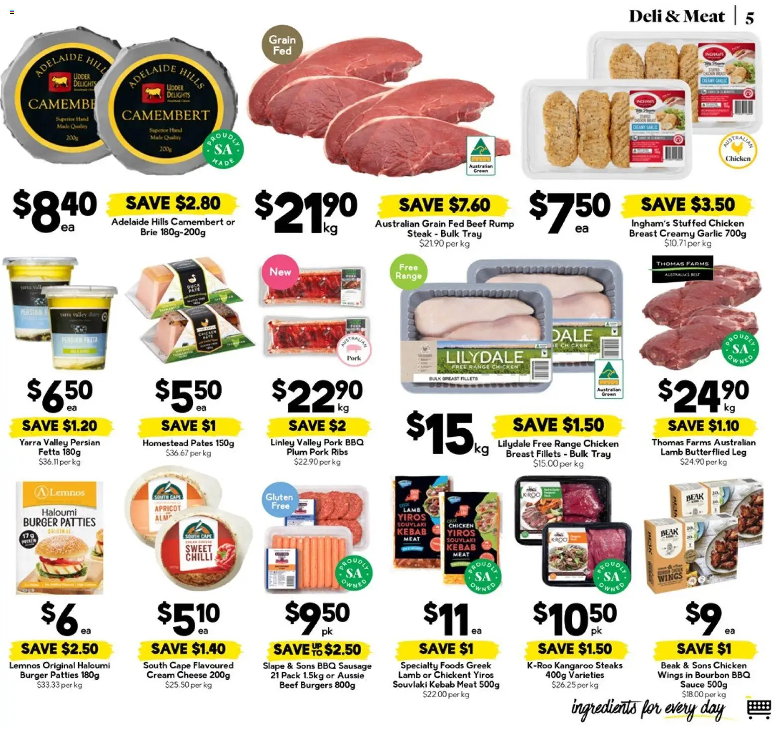 Drakes catalogue - valid from 22.04.2026 | Page: 5 | Products: Dairy, Chicken, Bourbon, Steak
