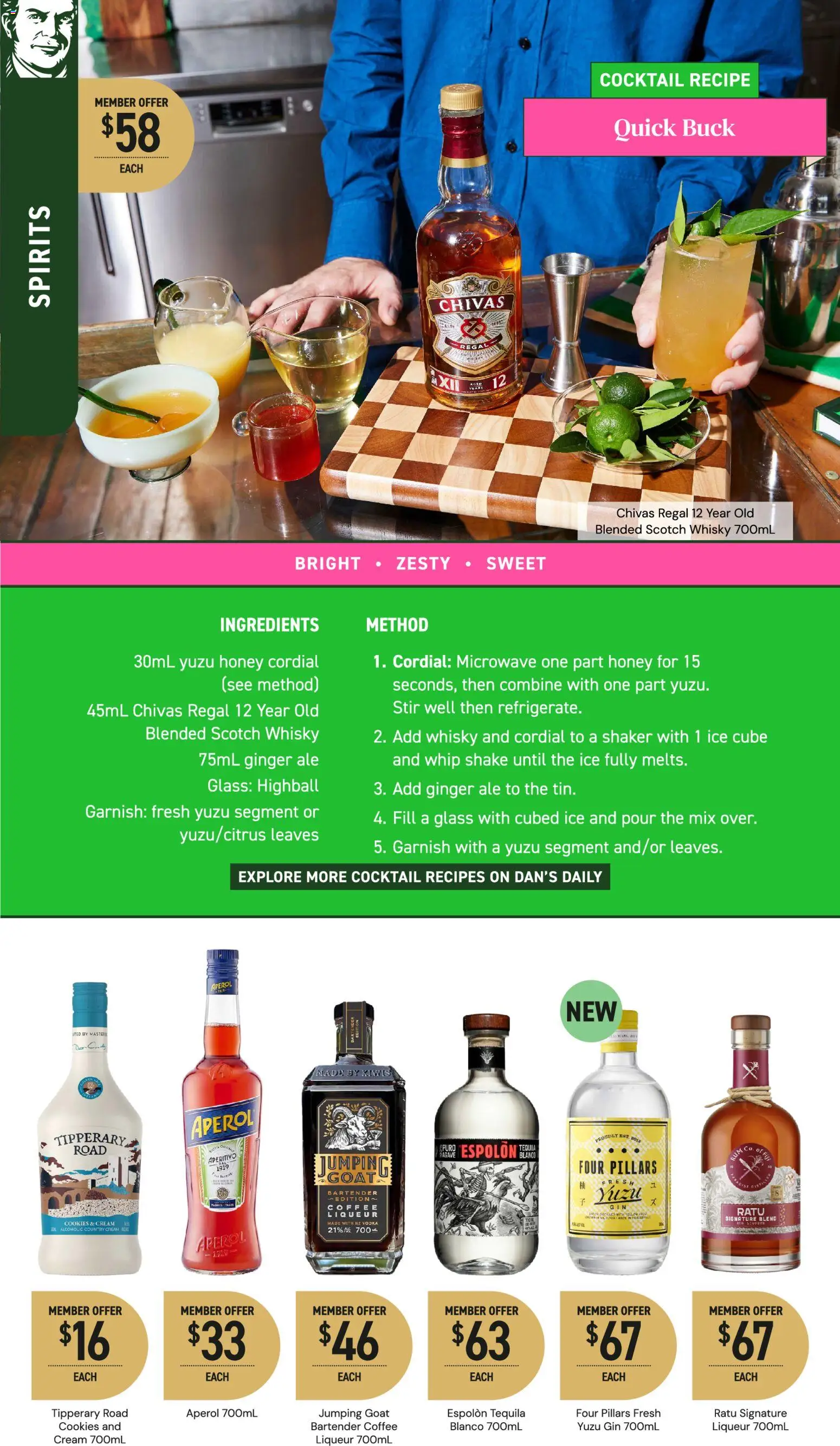 Dan Murphy's catalogue - valid from 09.04.2026 | Page: 21 | Products: Ginger, Honey, Vodka, Rum