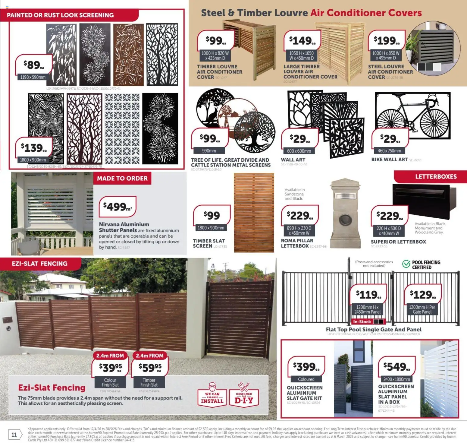 Stratco catalogue - valid from 17.04.2026 | Page: 11 | Products: Box, Conditioner, Accessories, Date