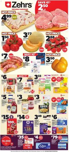 Preview of Zehrs weekly flyer / circulaire from shop Zehrs valid from Oct 15, 2026