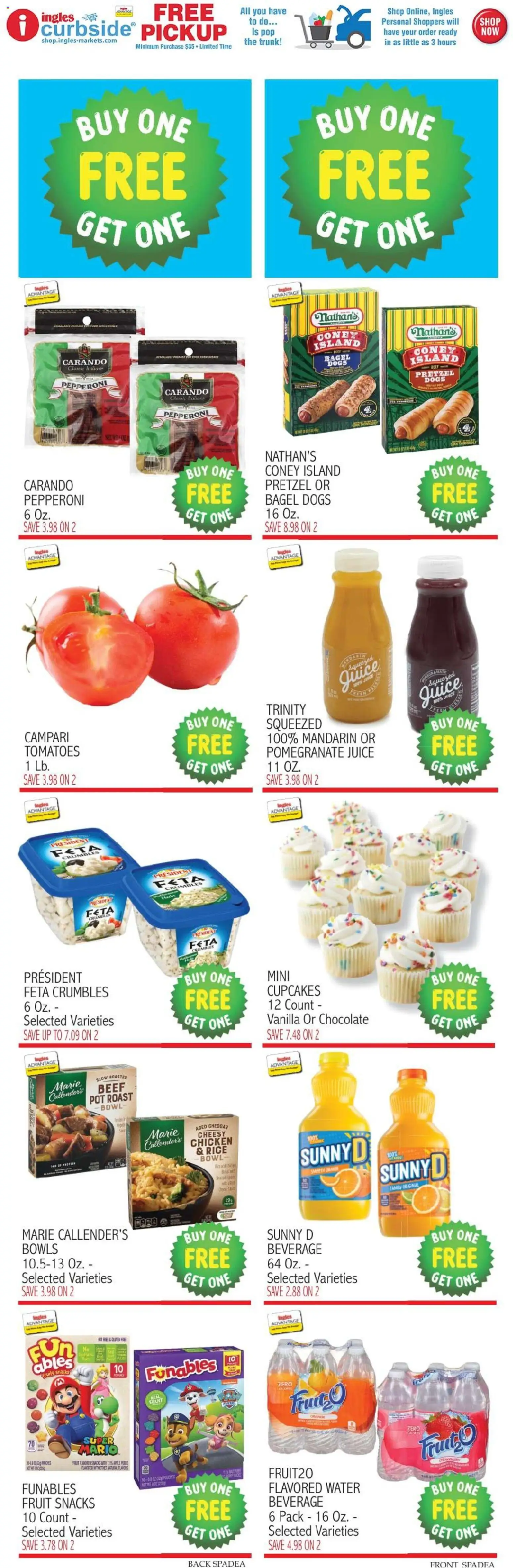 Ingles - Weekly flyer - valid from 08/05/2026 | Page: 9 | Products: Chocolate, Rice, Beef, Water