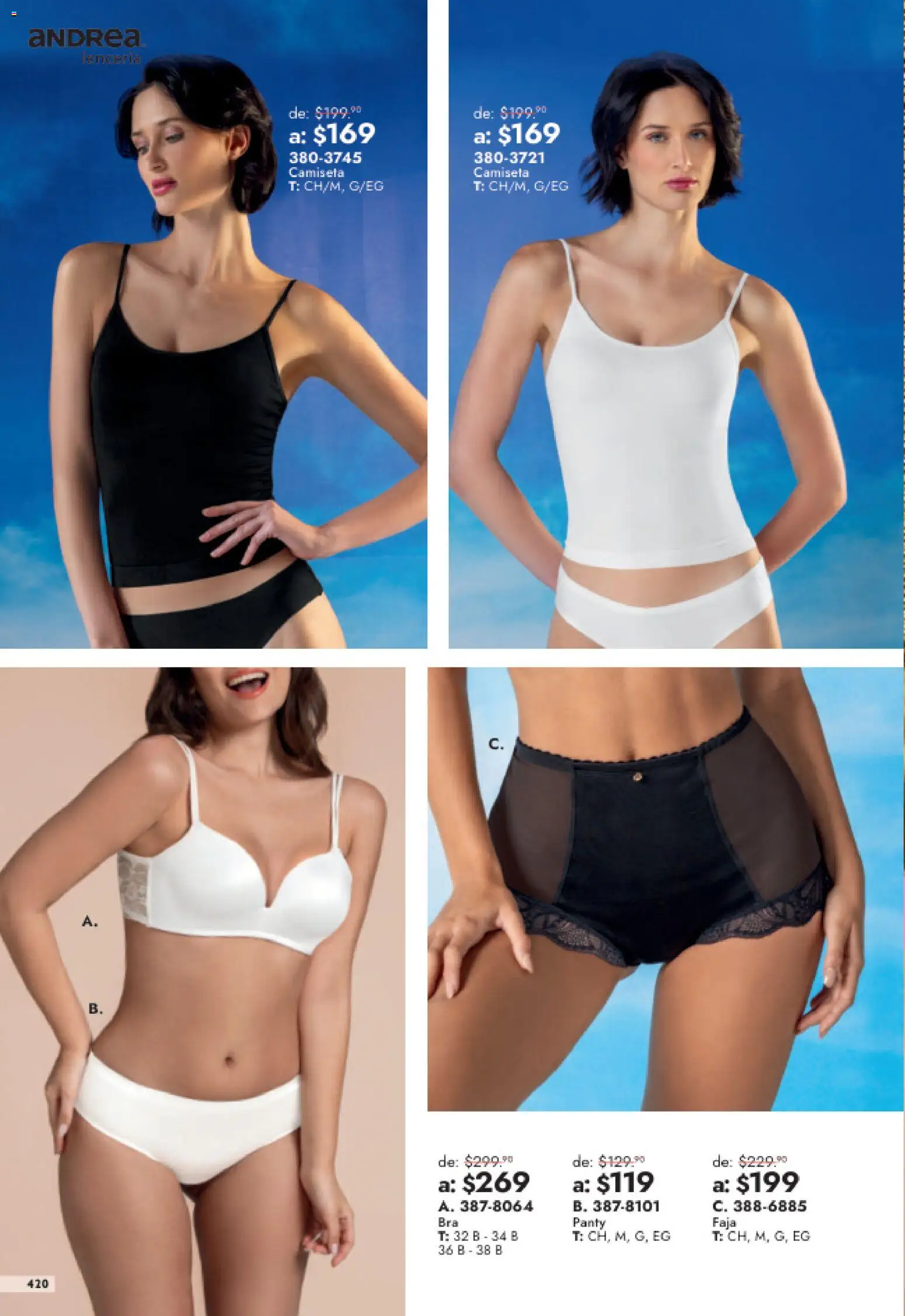 Nuevas ofertas de Andrea válidas en toda la República Mexicana desde el 26/07/2026. ¡Encuentra las mejores ofertas en Andrea catálogo Outlet! | Página: 420