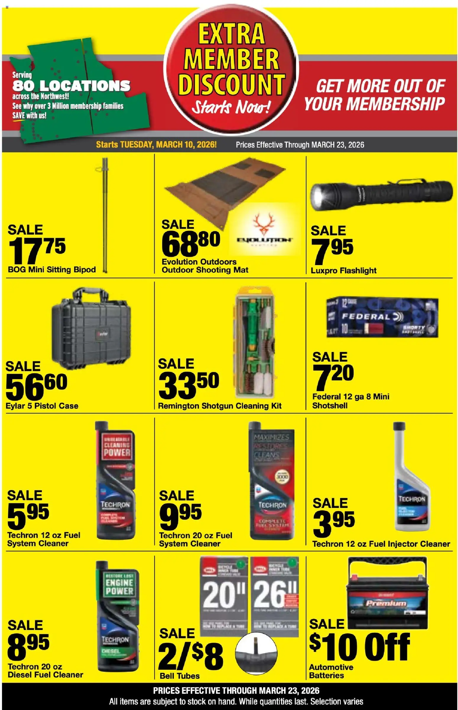 Bi-Mart Extra Membership Discount - valid from 10.03.2026 | Page: 7 | Products: Shotgun, Case