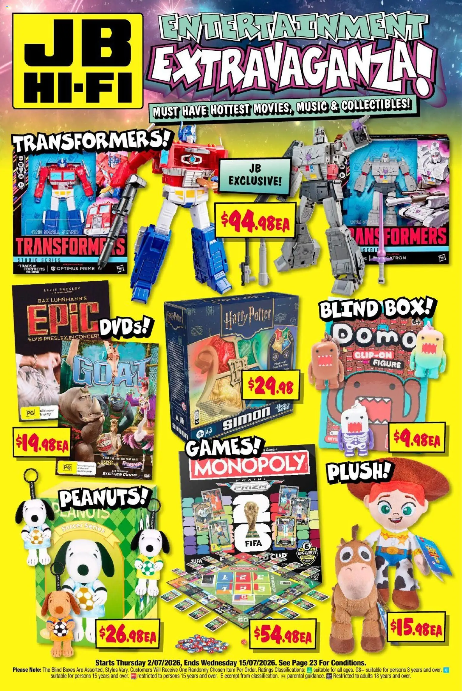 JB Hi-Fi catalogue - valid from 02/07/2026 | Page: 1