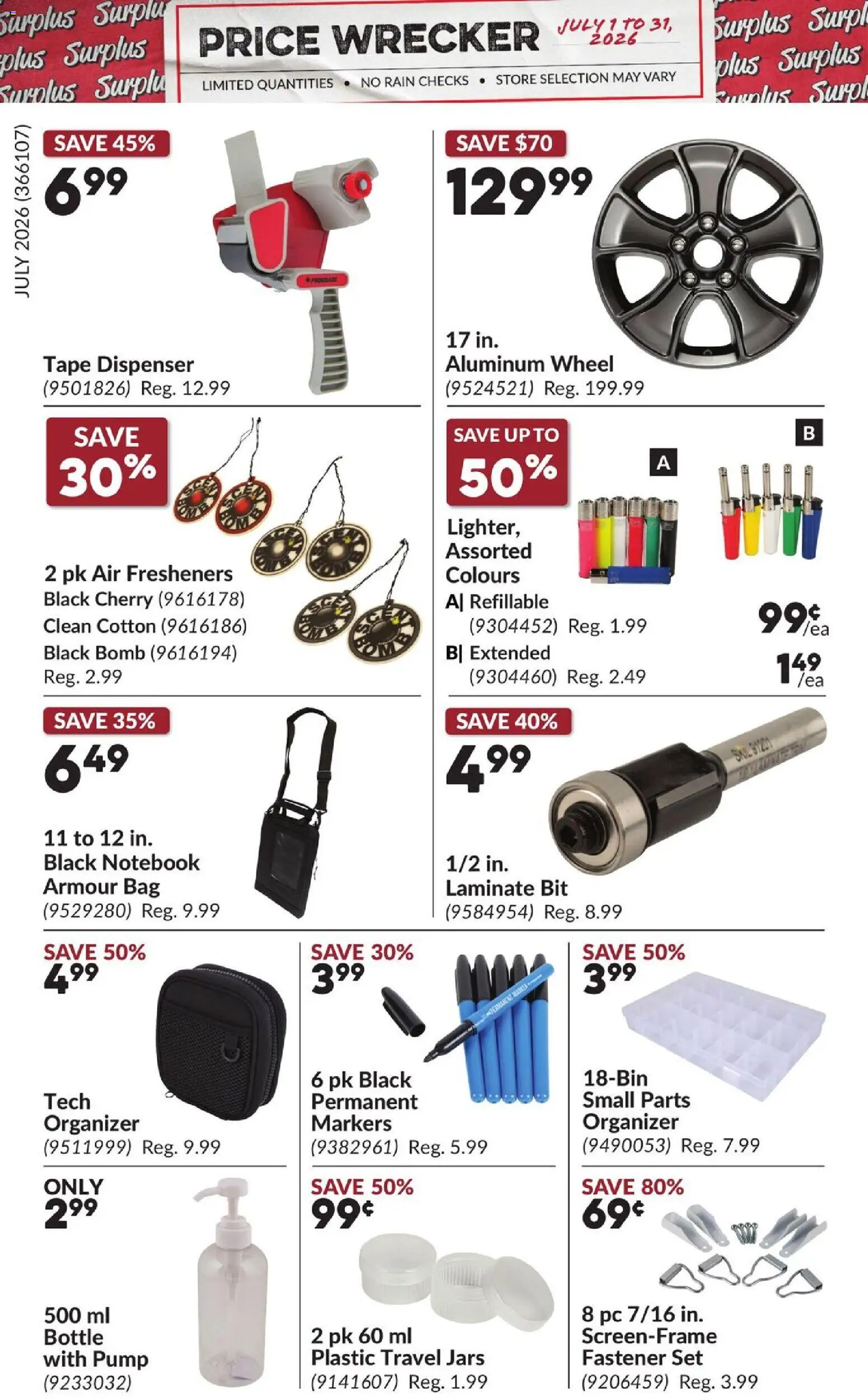 Princess Auto flyer valid from Jul 1, 2026 | Page: 10
