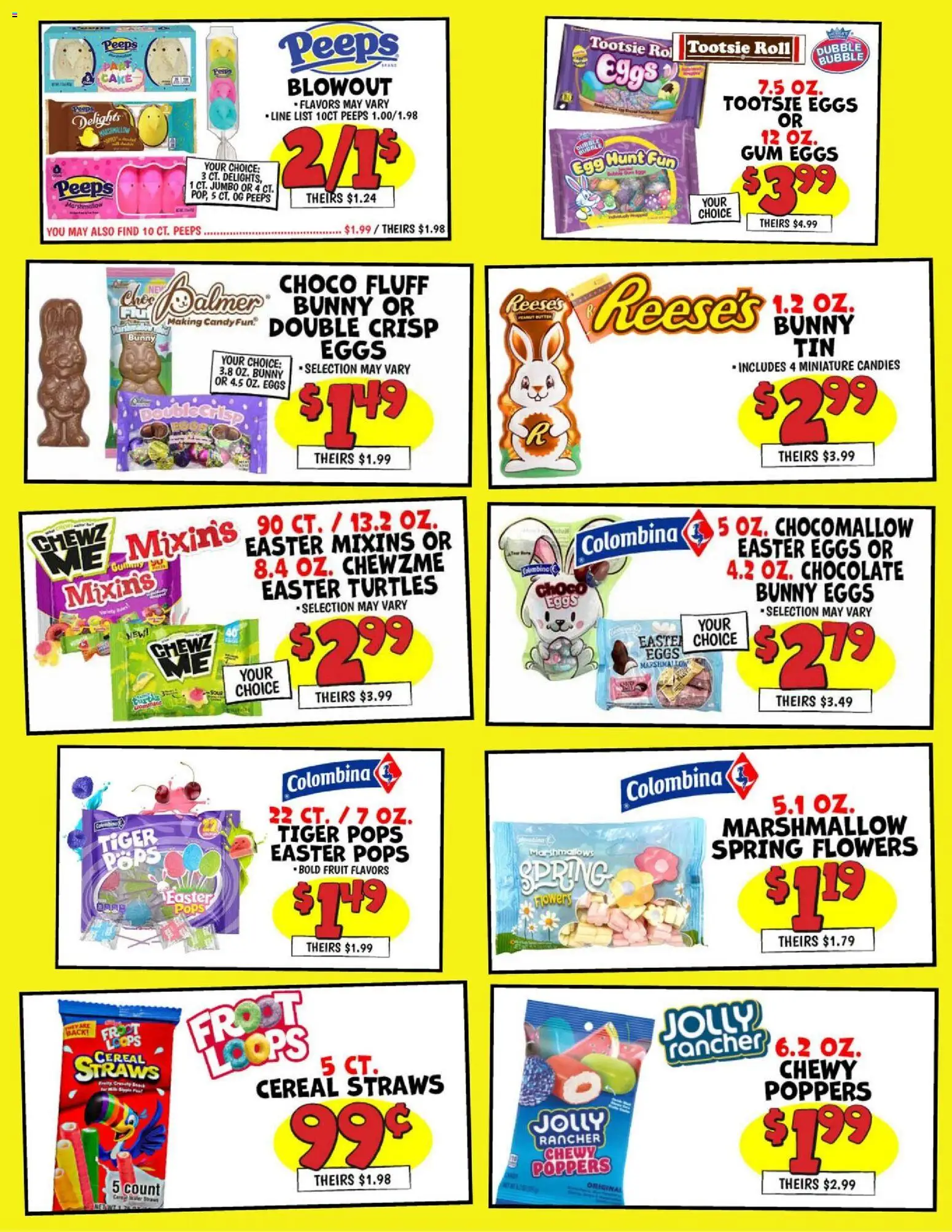 Ollie's Ad 2 - valid from 09.03.2026 | Page: 2 | Products: Eggs, Chocolate, Candies